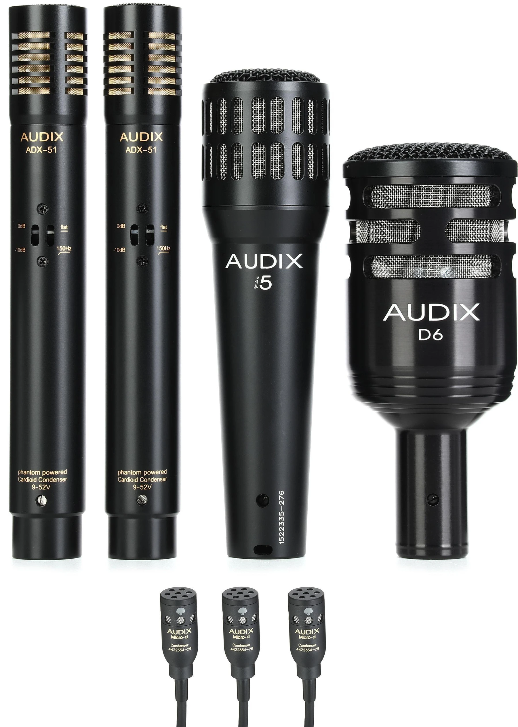 Audix DP7MICRO 7件套鼓麦克风套装