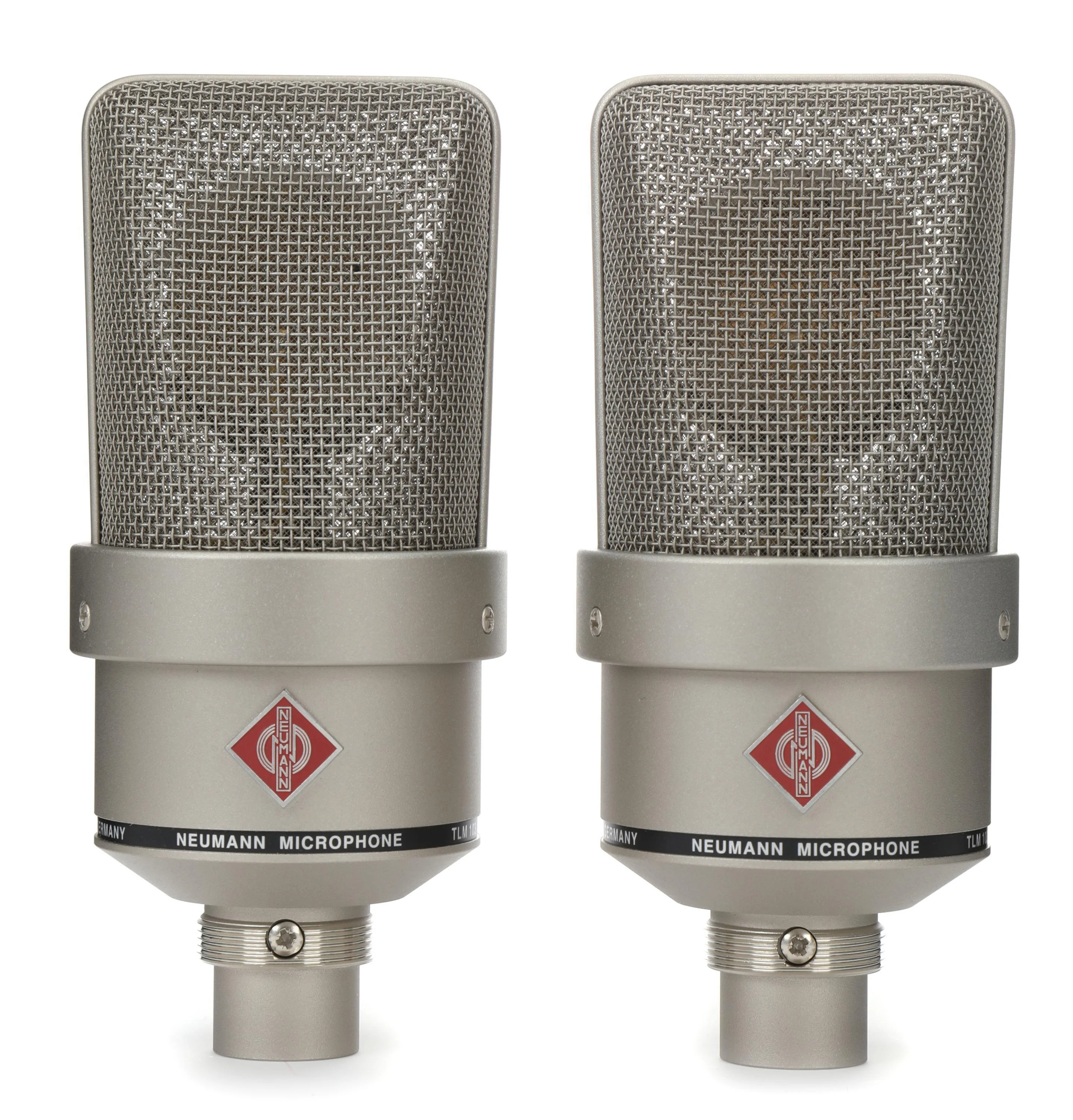 Neumann TLM 103 周年纪念版立体声对 - 镍色
