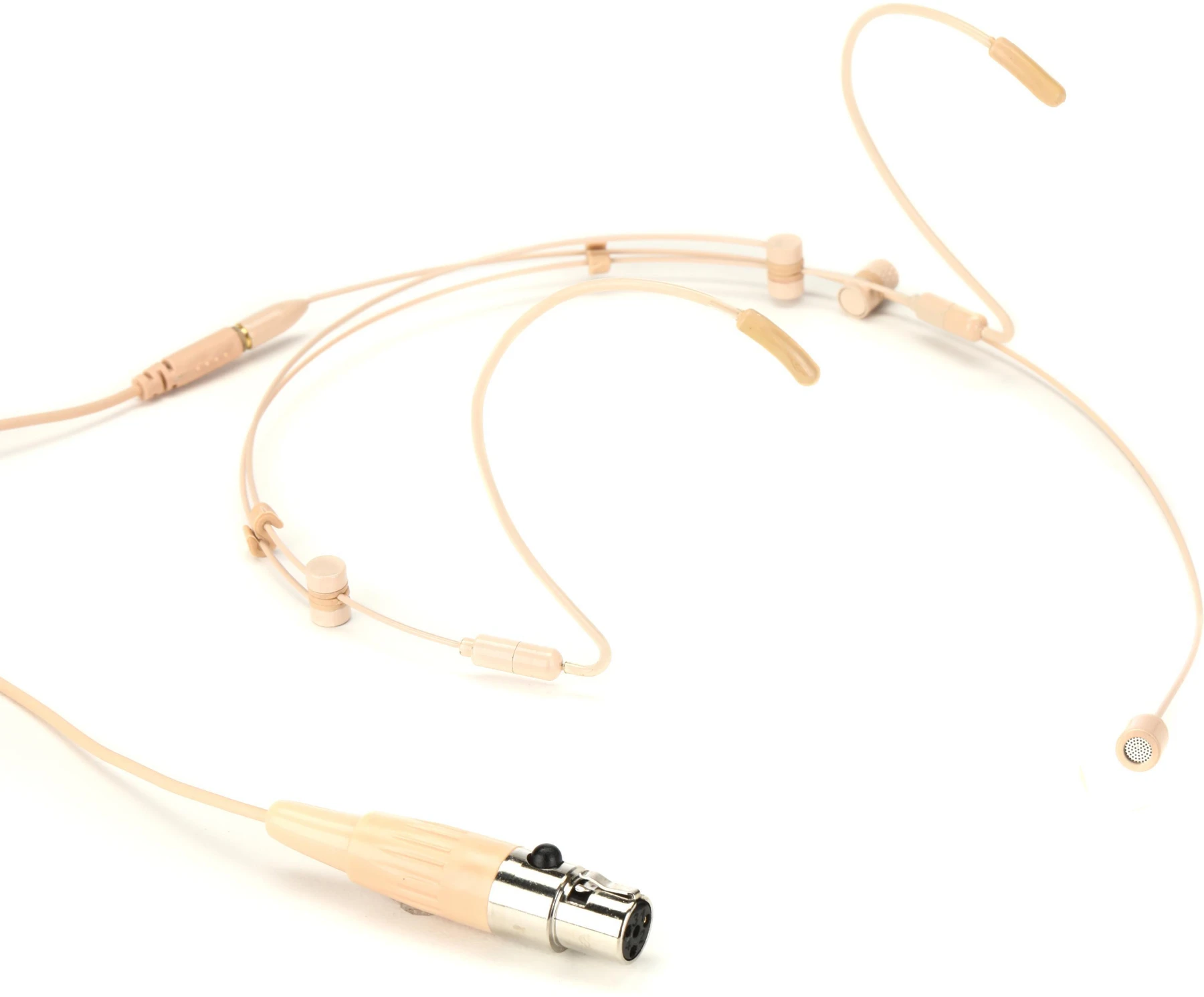 Galaxy Audio HSM4F 全指向耳挂麦克风，带 Shure 无线连接器 - 米色
