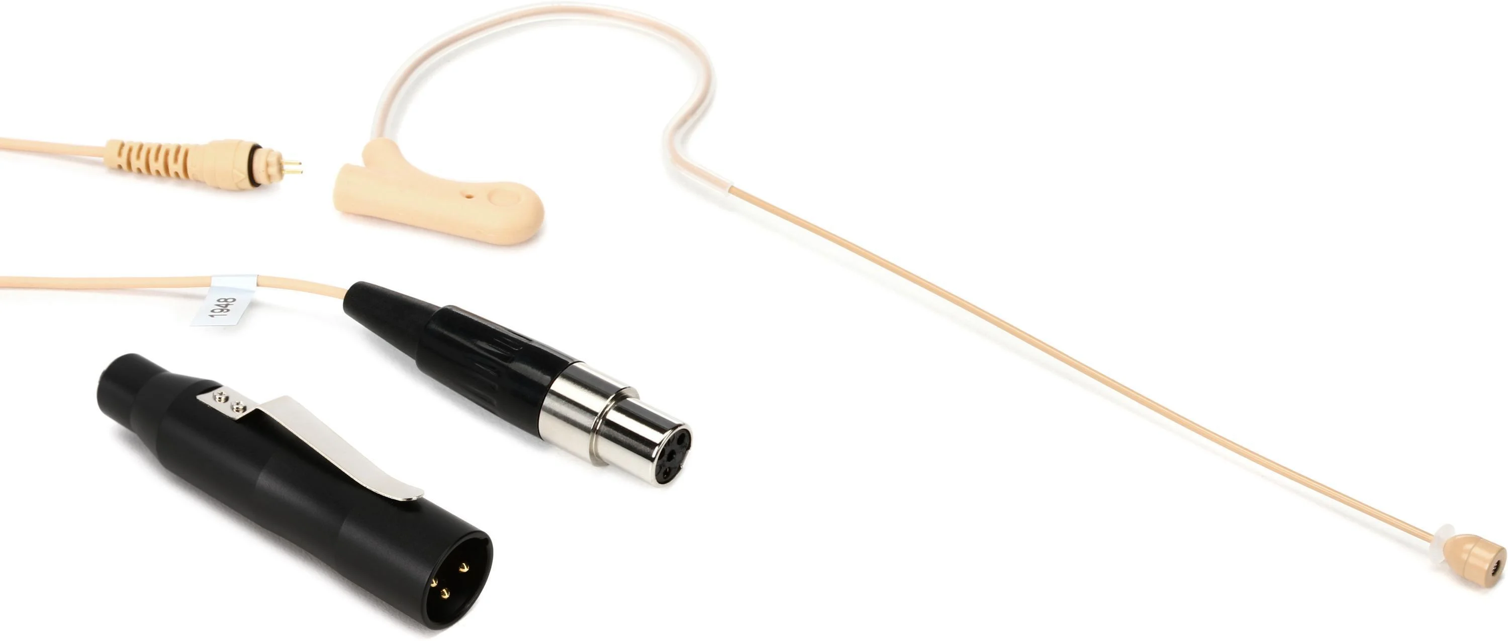 Acacia Audio LIZ Pro 耳挂麦克风 - 有线XLR，棕褐色