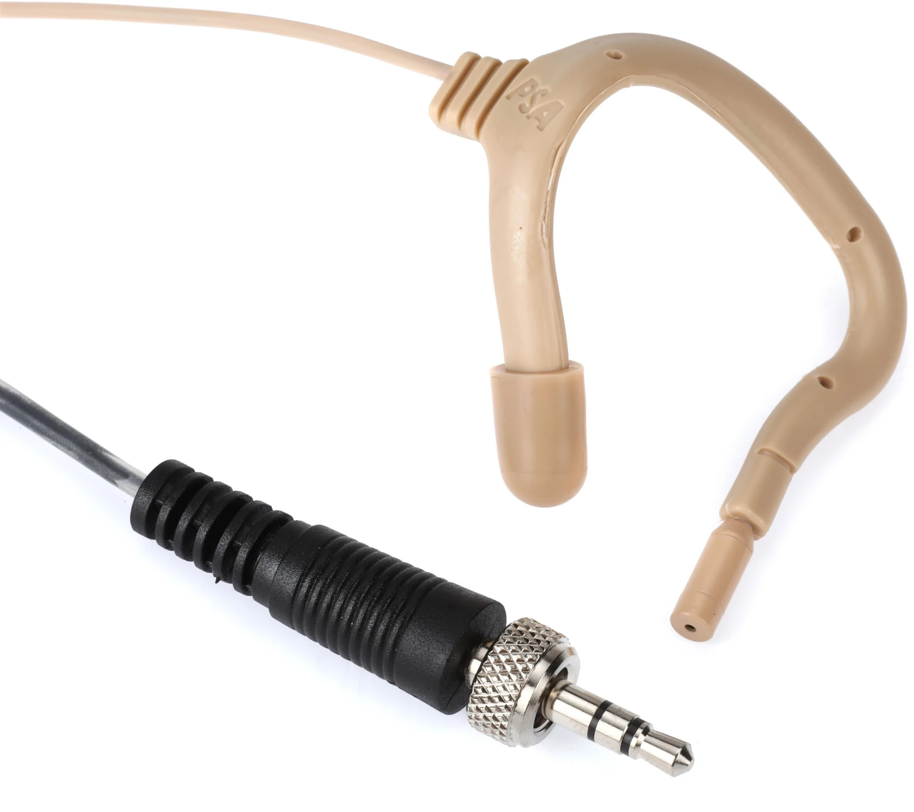 Point Source Audio Embrace EO-8WLh 全指向耳挂麦克风，带 3.5 毫米接口，适用于 Sennheiser 无线 - 米色