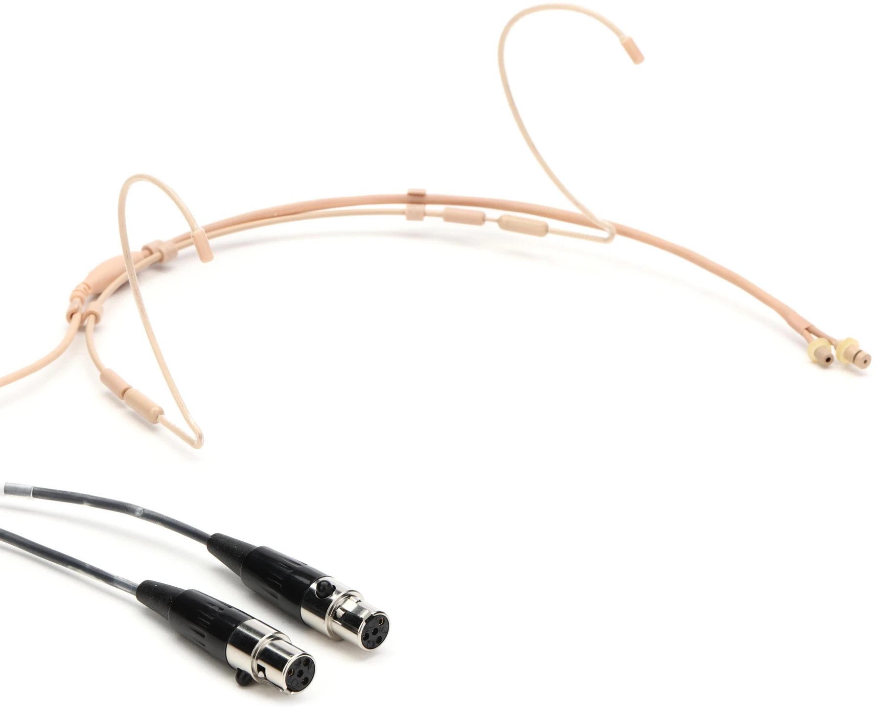 Point Source Audio Confidence CX2-8D 头戴式麦克风，配 TA4F 连接头，适用于 Shure 无线系统 - 米色