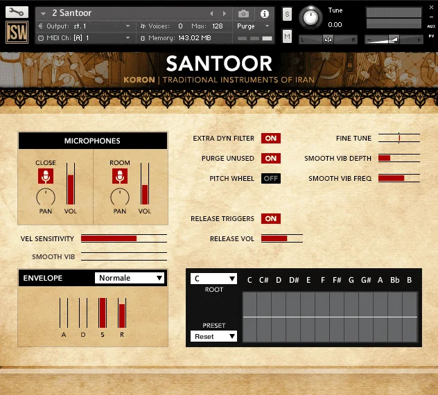 Impact Soundworks Koron：波斯传统乐器 Kontakt 音源