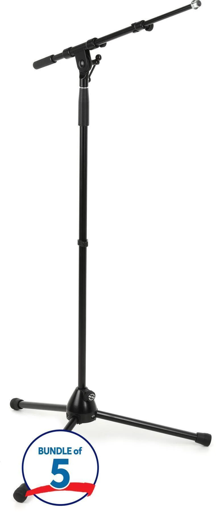 K&M 210/9 可伸缩吊杆麦克风支架（5个装）