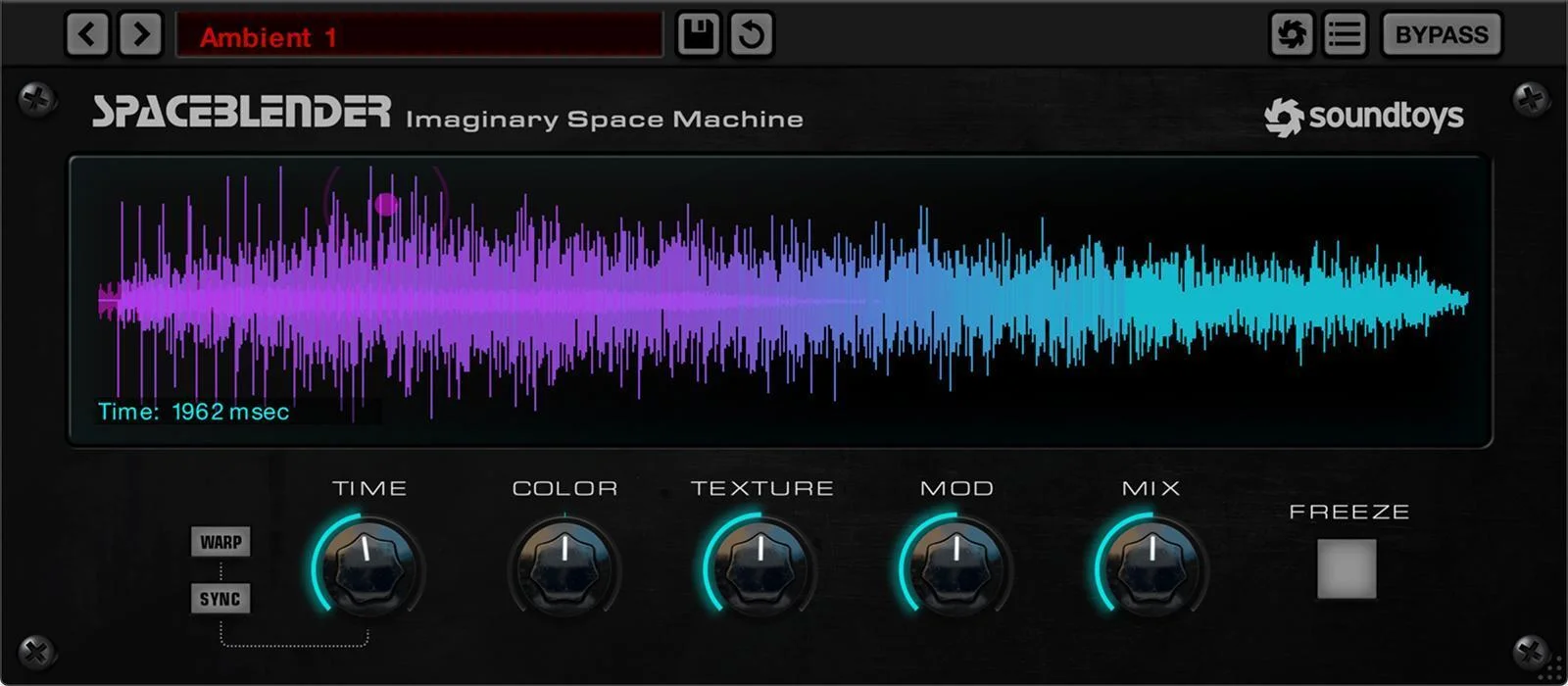 Soundtoys SpaceBlender 混响插件