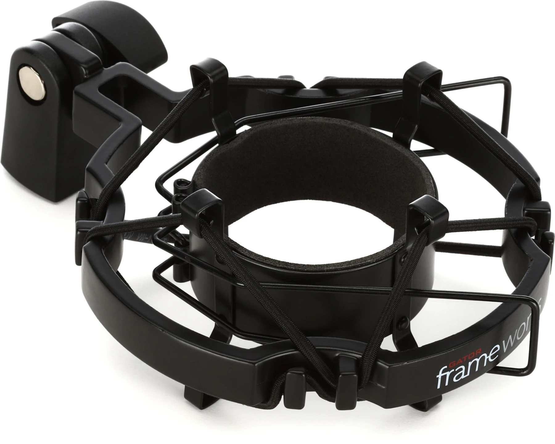 Gator Frameworks GFW-MIC-SM5560 通用避震架，适用于直径 55-60 毫米麦克风