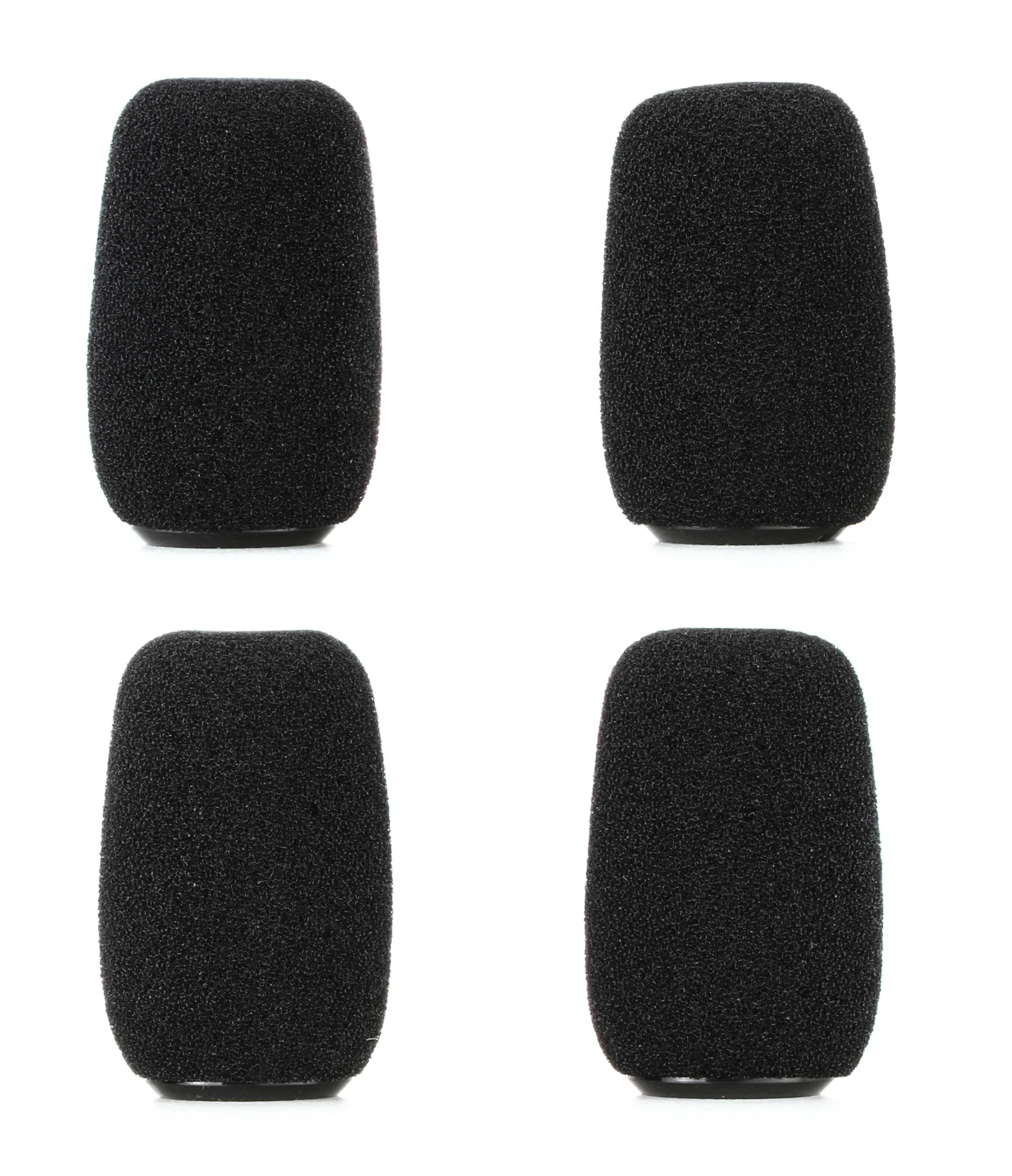 Shure RK412WS 麦克风防风罩，适用于 MX412/418（4个装）
