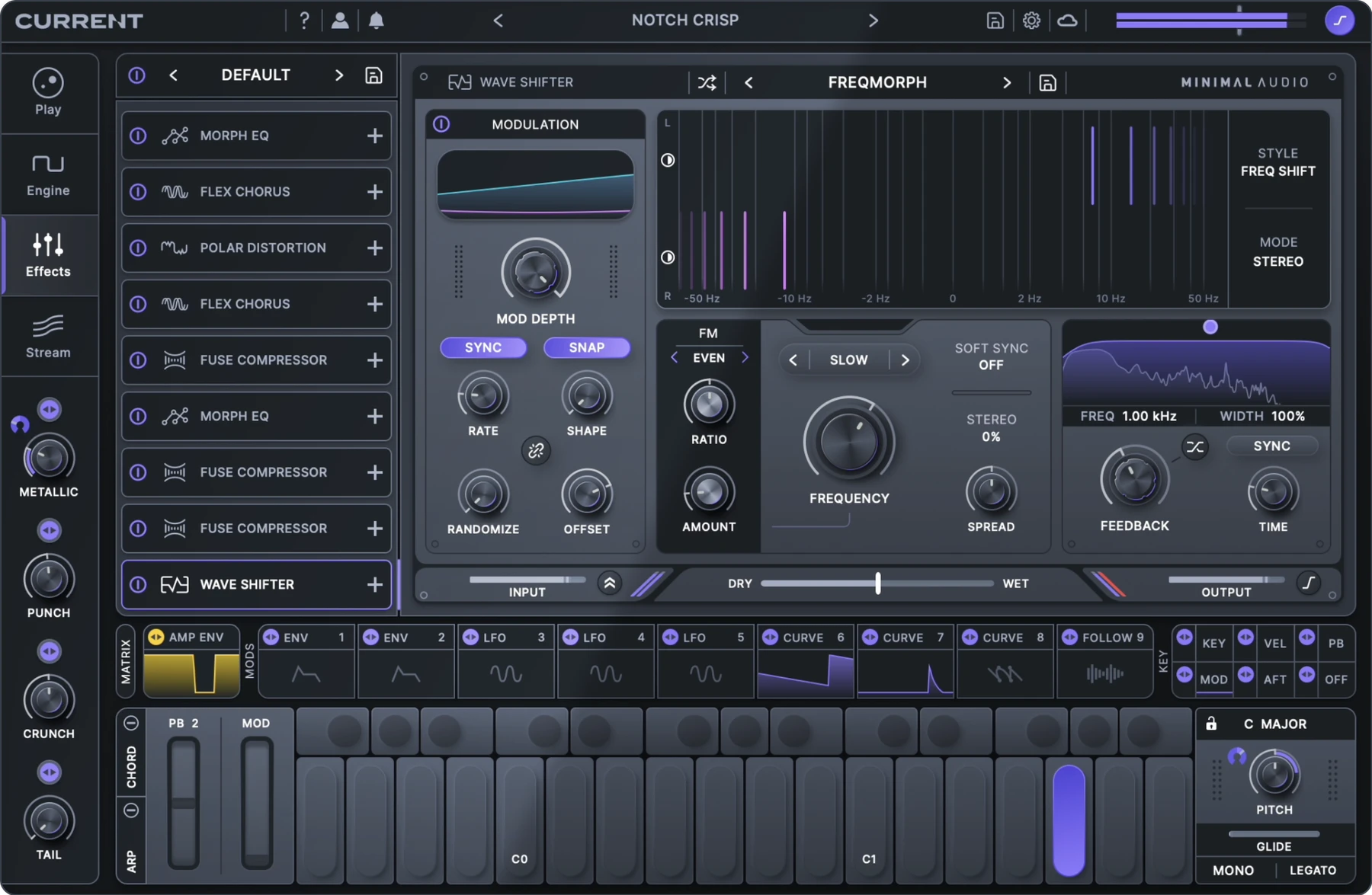 Minimal Audio Current 2.0 合成器插件