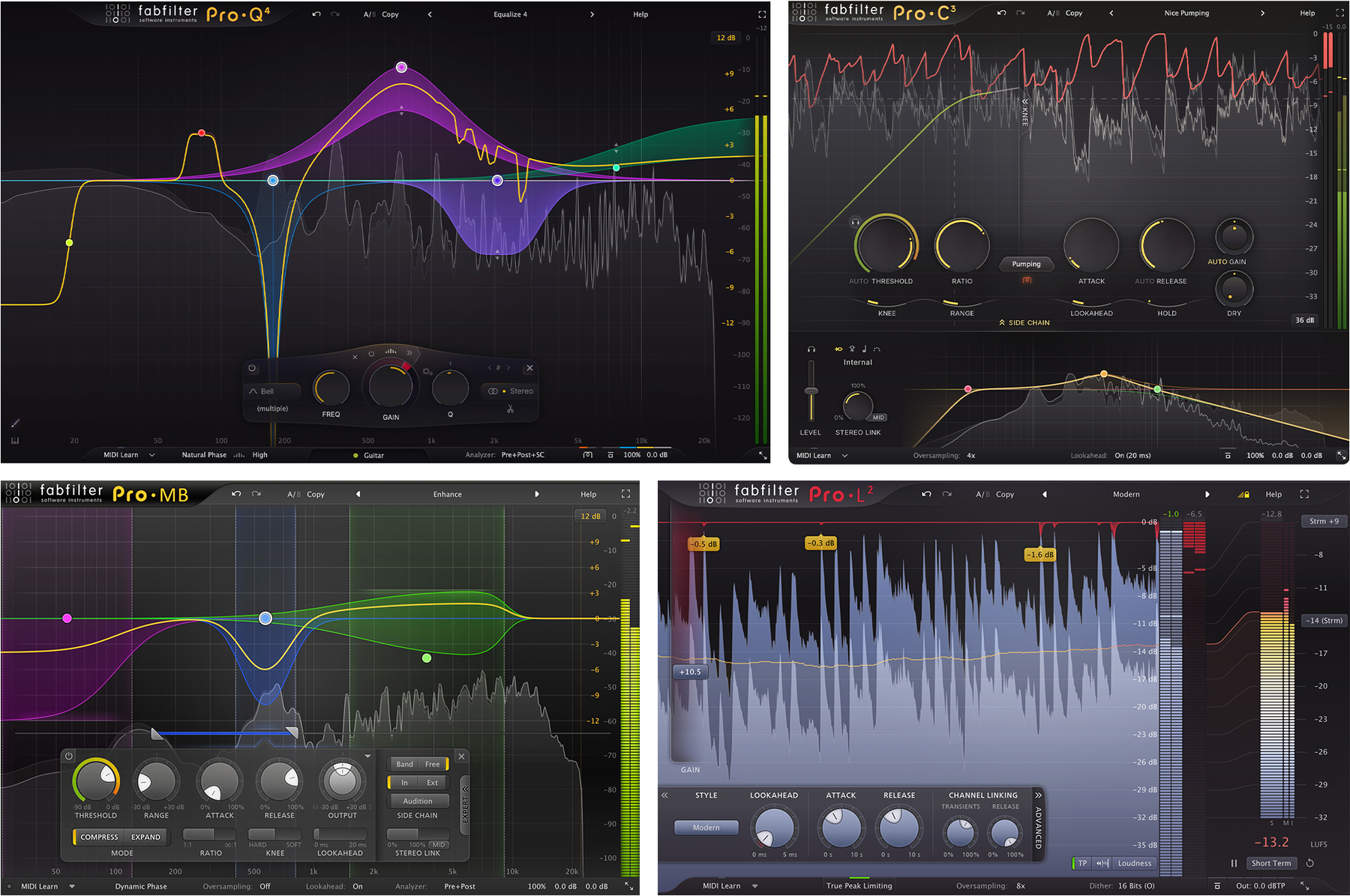 FabFilter 母带处理套装插件合集