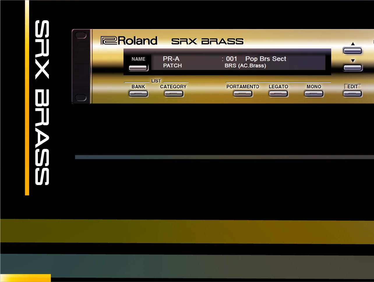 Roland SRX Brass 合成器软件