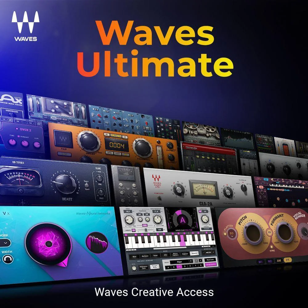 Waves Creative Access Ultimate - 3个月订阅（不自动续订）