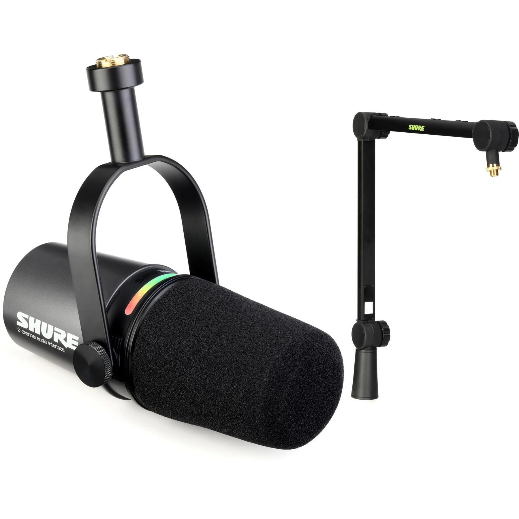 Shure MV7i 智能麦克风（带悬臂支架）