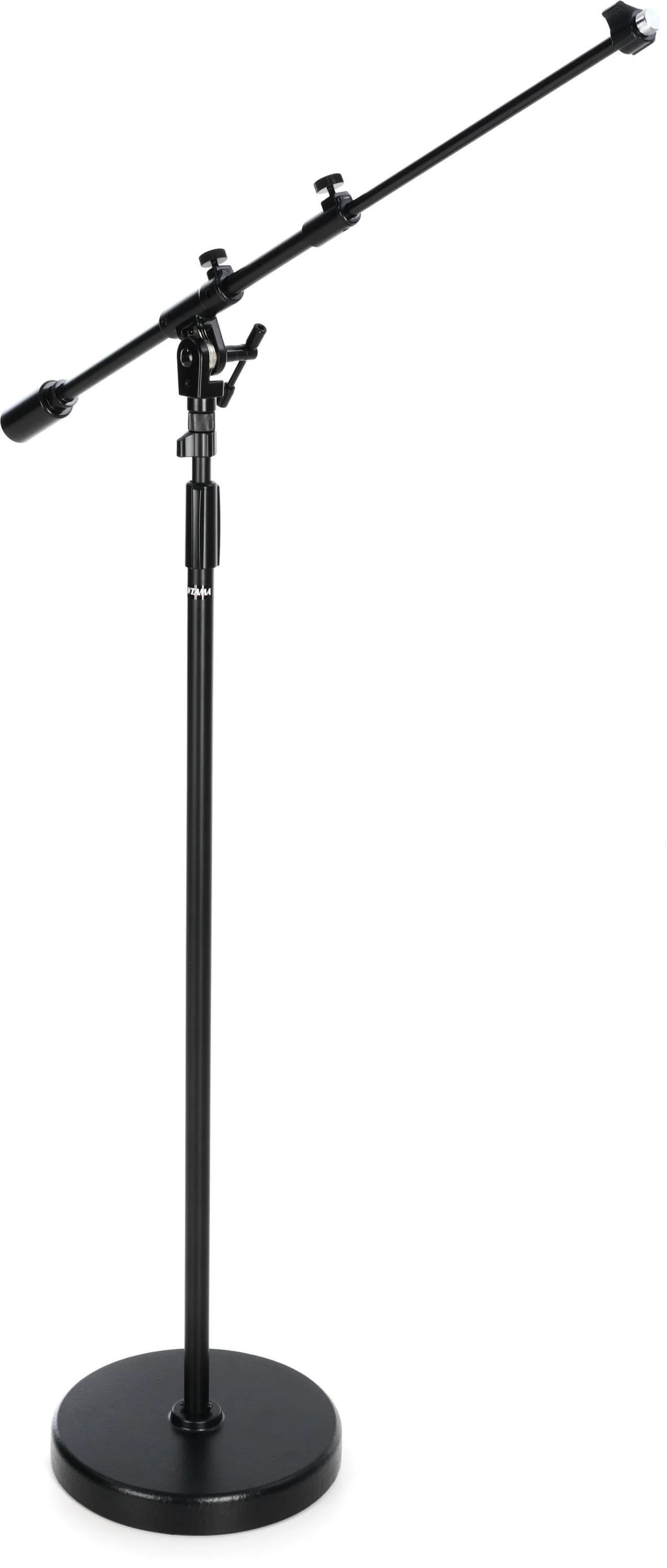 Tama MS756RBK Iron Works 录音室圆底座可伸缩悬臂麦克风支架