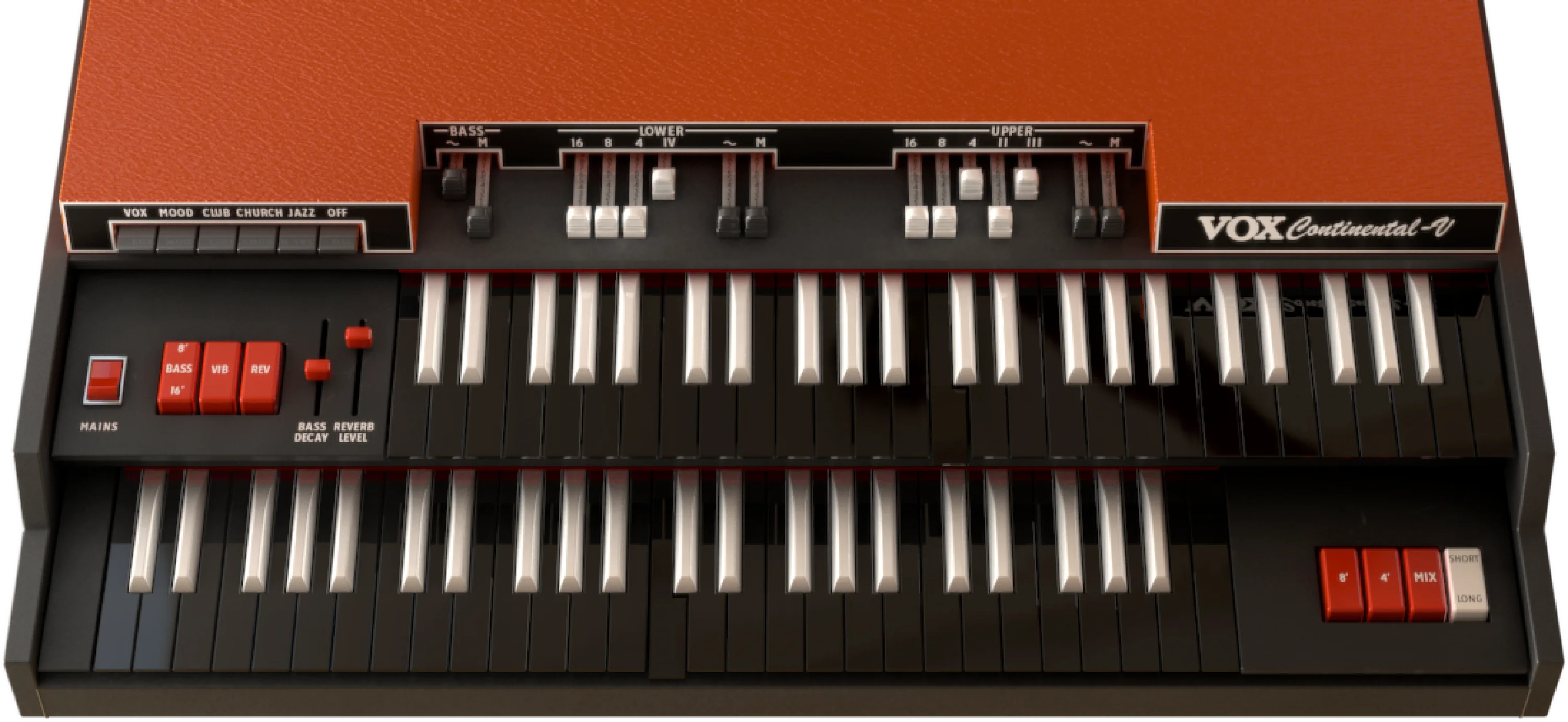 Arturia VOX Continental V 晶体管风琴软件乐器