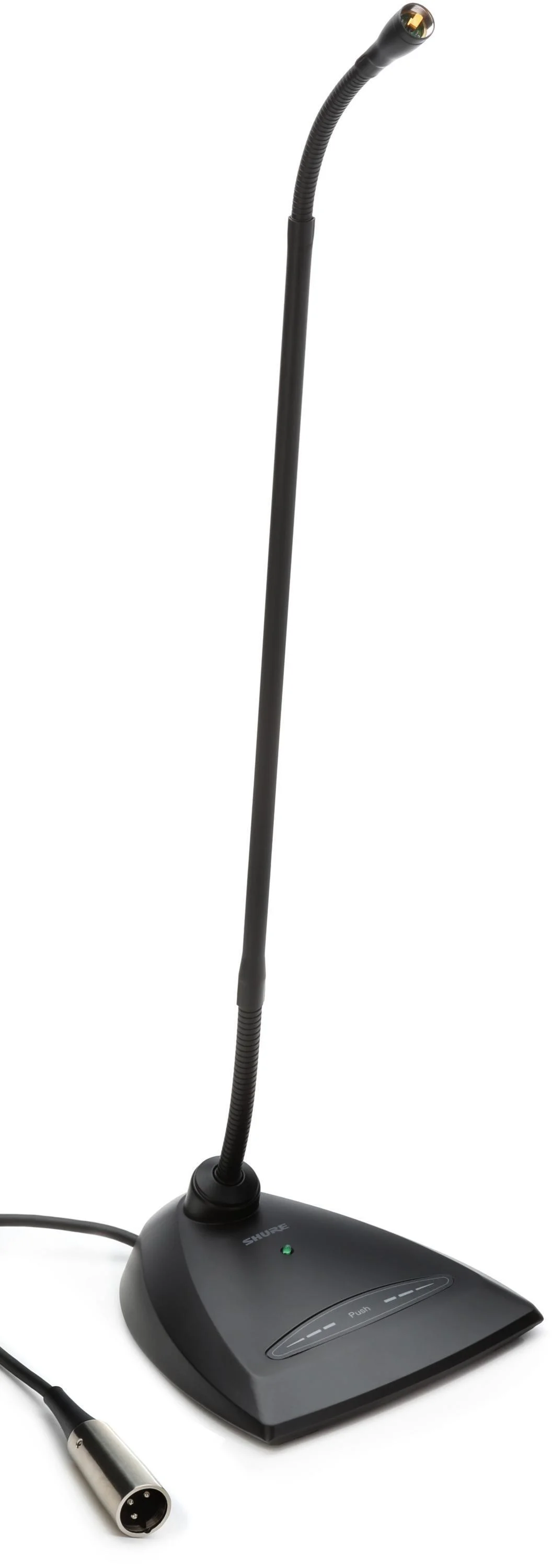 Shure MX418D/N 18英寸鹅颈，带桌面底座和前置放大器（不含麦克风音头）