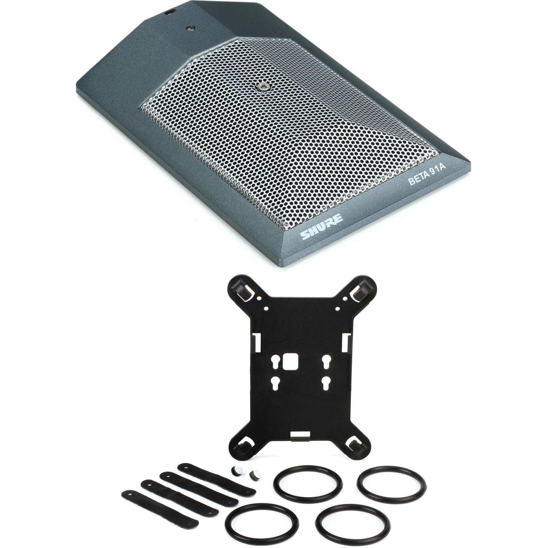 Shure Beta 91A 电容边界麦克风和 Kelly SHU FLATZ 减震架