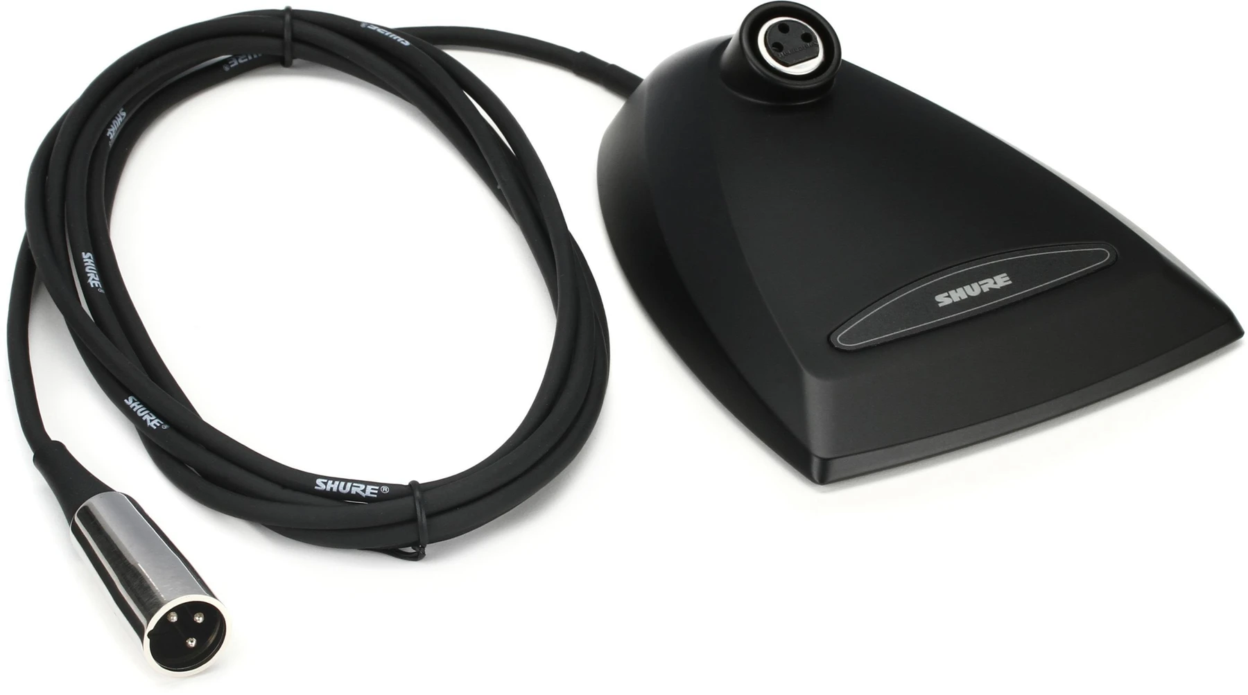 Shure A412B 适用于 MicroFlex 鹅颈麦克风的桌面底座