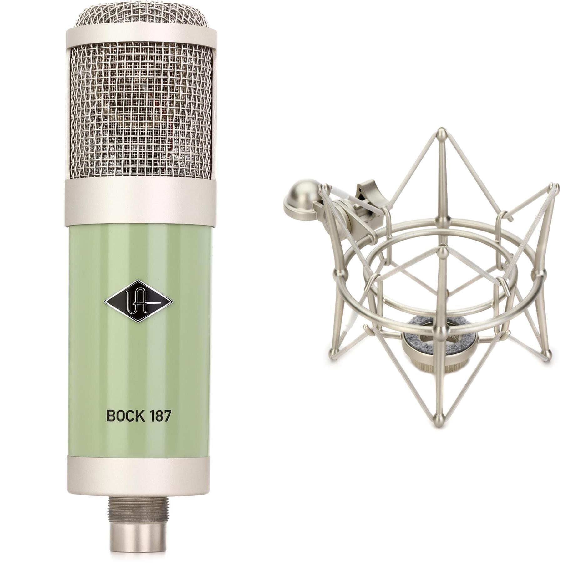 Universal Audio Bock 187 大振膜电容麦克风，带防震架