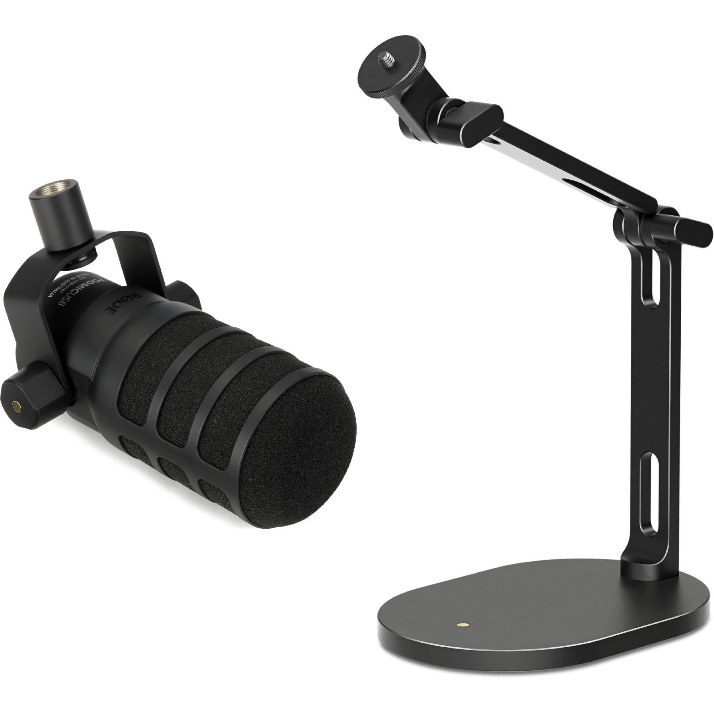 Rode PodMic USB 动圈广播麦克风及桌面支架套装