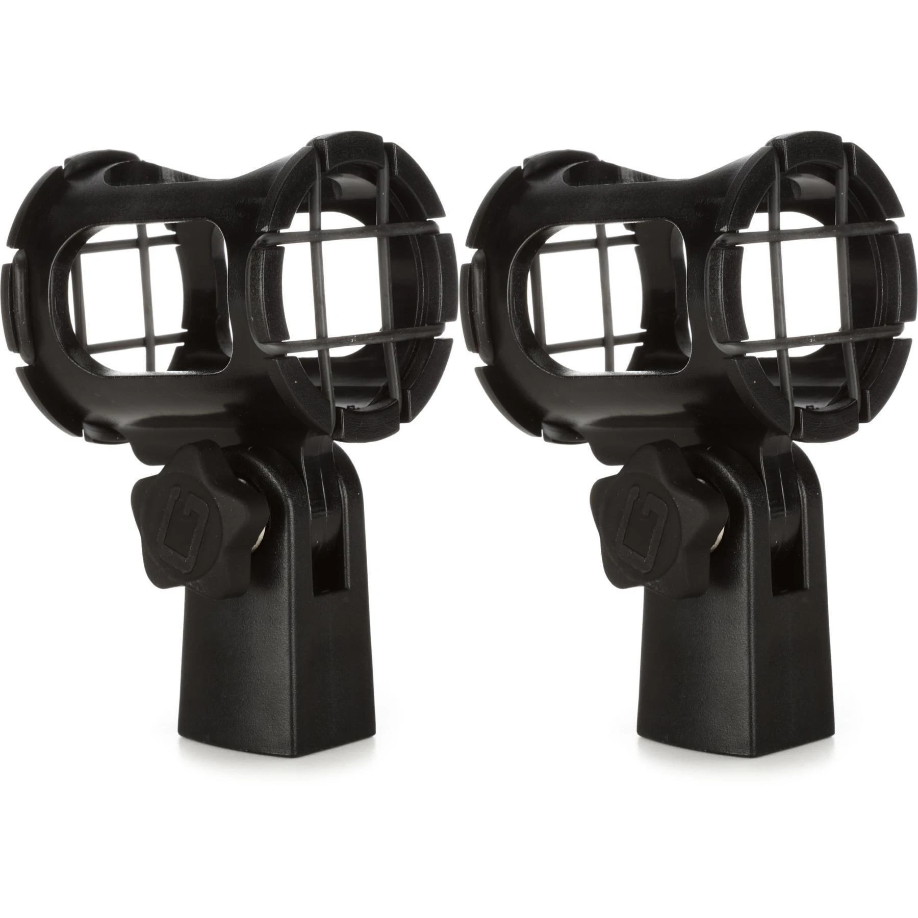 Gator Frameworks GFW-MIC-SM1525 通用铅笔式电容麦克风减震架（2个装）- 15-25mm