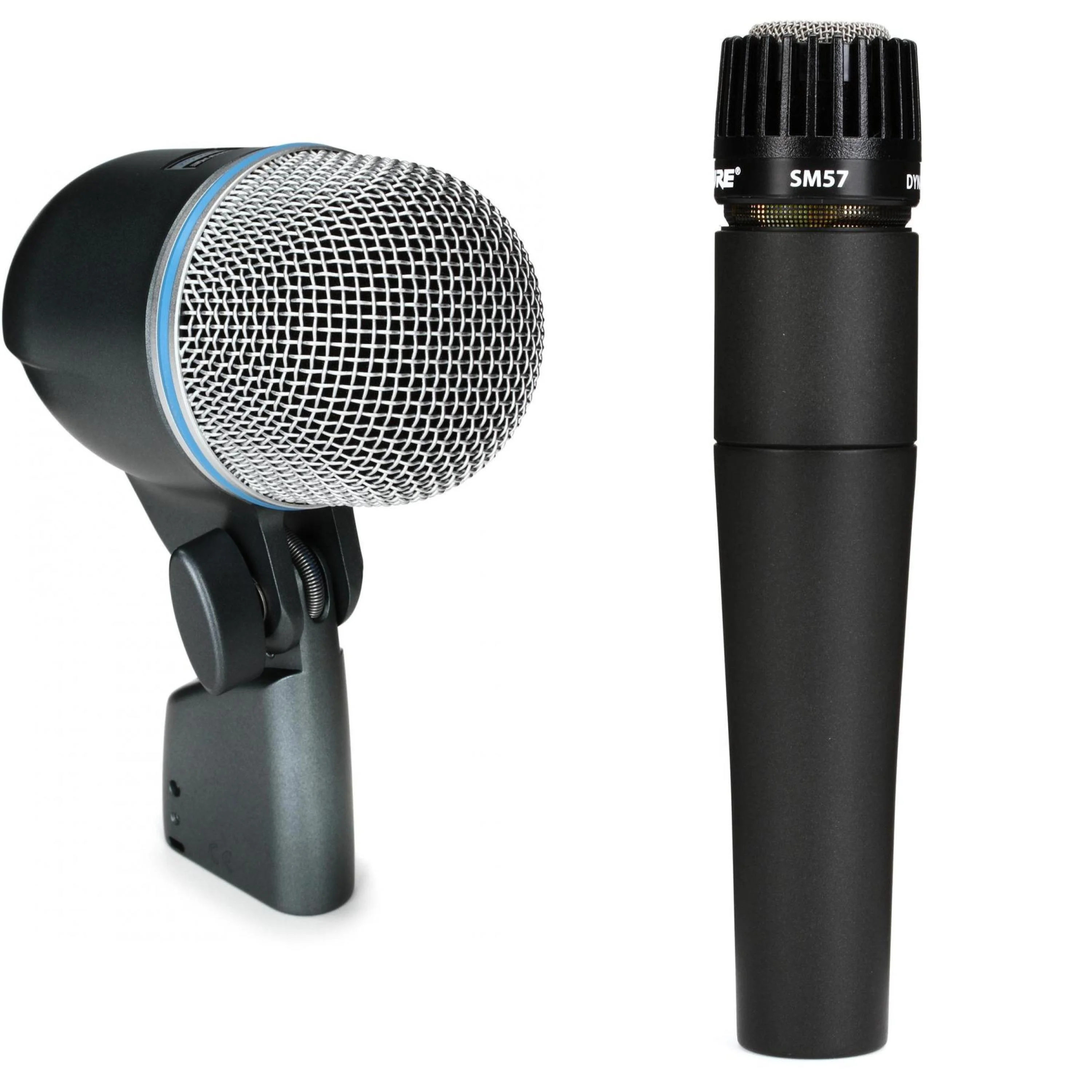 Shure Beta 52 和 SM57 底鼓与军鼓动圈麦克风套装