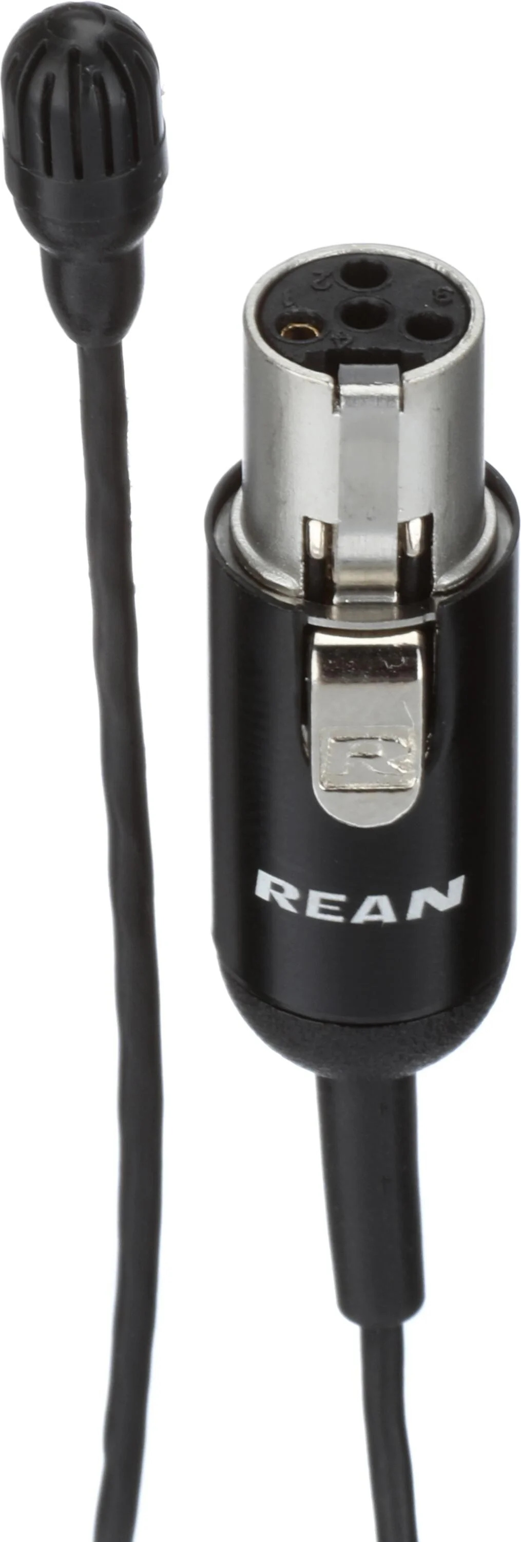 黑色 Shure TwinPlex TL47B/O-MTQG 全指向领夹麦克风，TA4F 接口