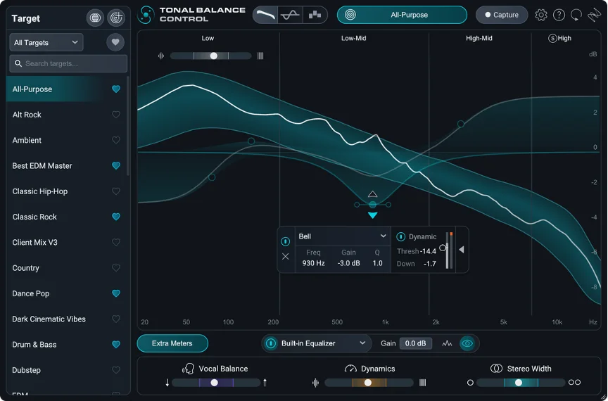 iZotope Tonal Balance Control 3 母带参考软件