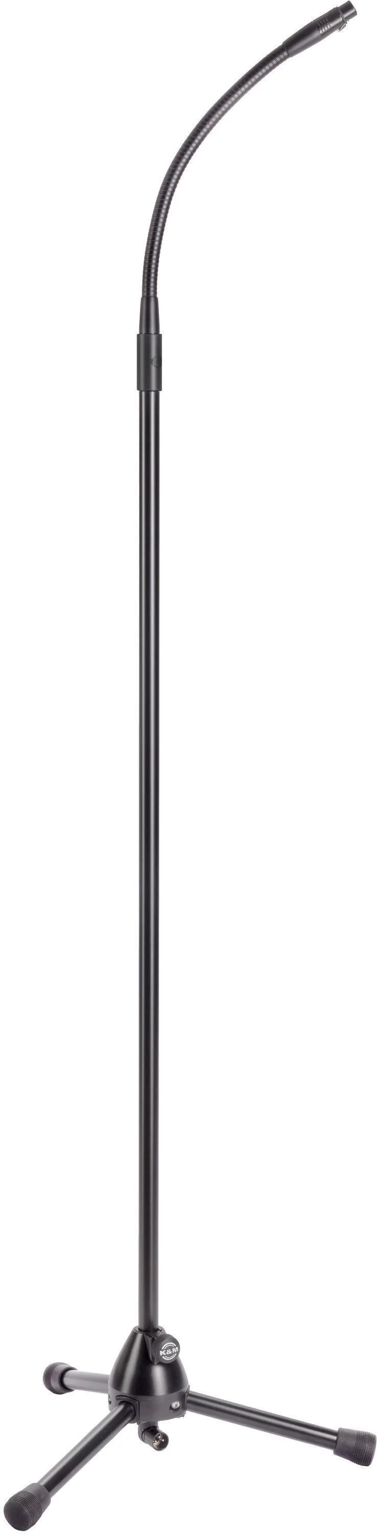 K&M KM27500 带鹅颈的 XLR 麦克风支架
