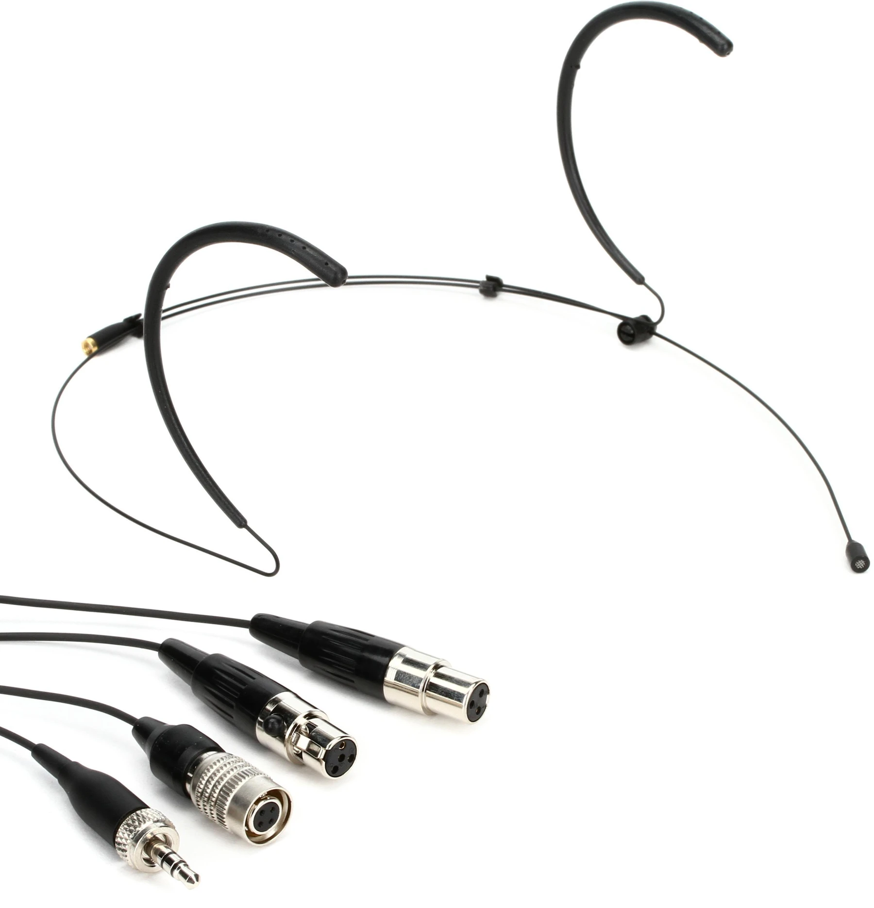 Galaxy Audio HSM8 全指向头戴式麦克风，适用于无线系统 - 黑色