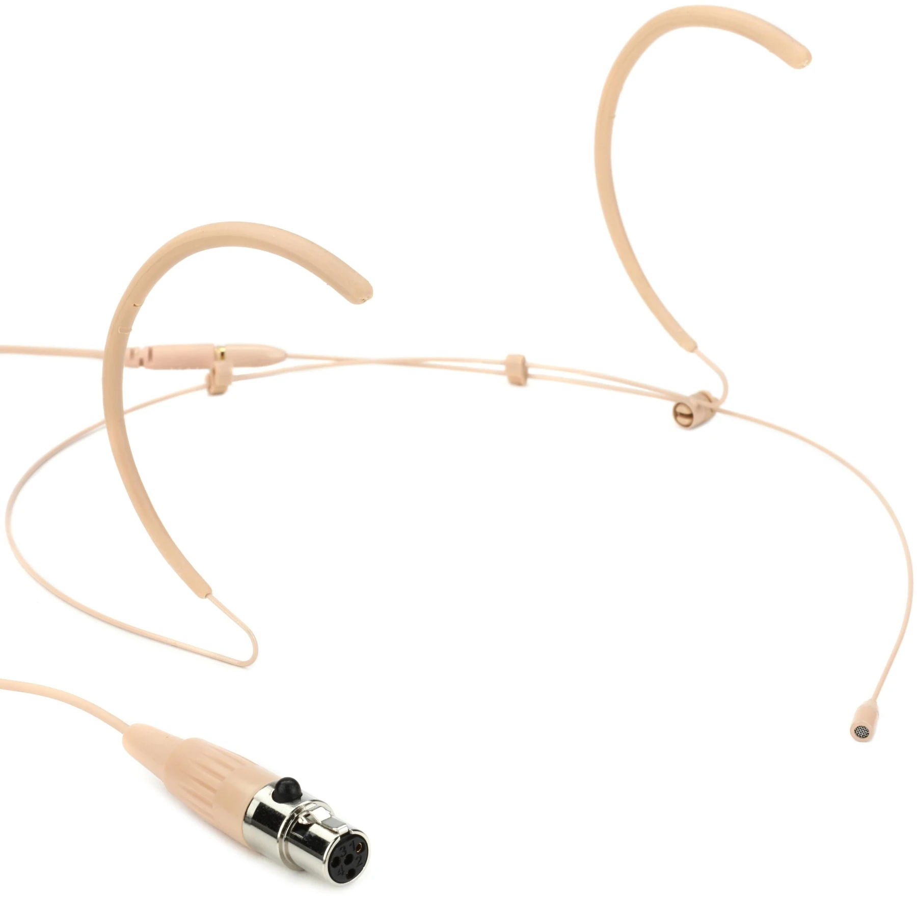 Galaxy Audio HSM8 全指向耳挂式麦克风，带 Shure 无线连接器 - 米色