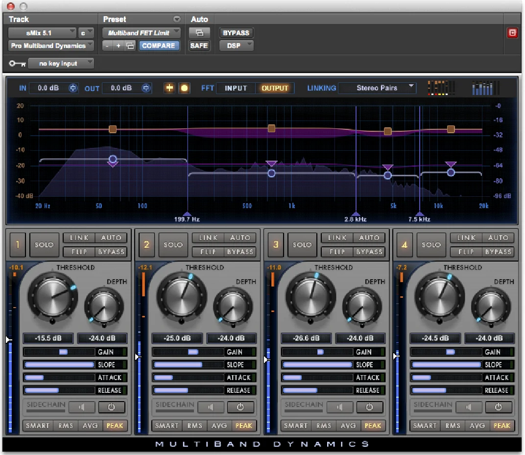 Avid Pro 多频段动态处理 AAX 插件