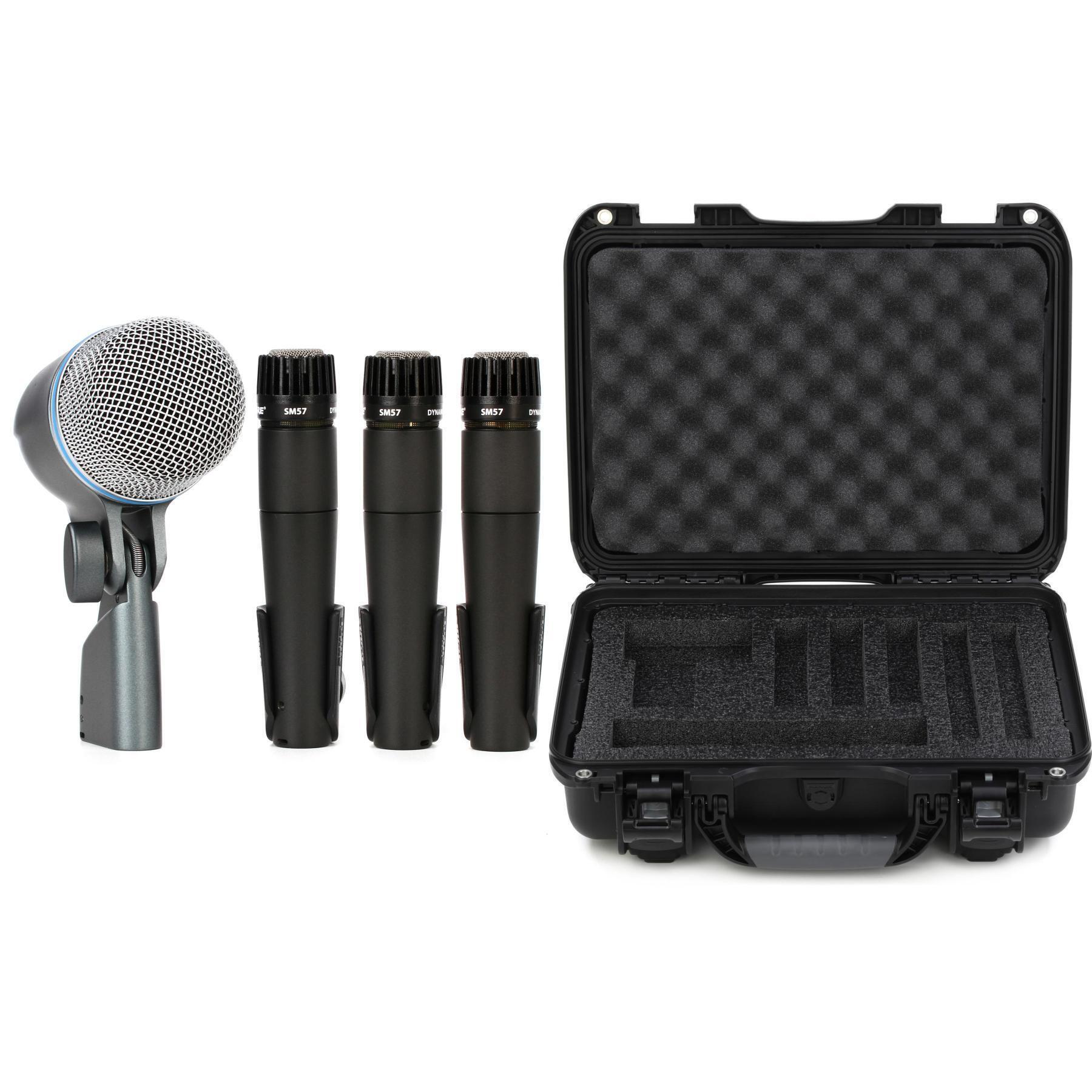 Shure DMK57-52 鼓麦克风套件，含麦克风收纳箱