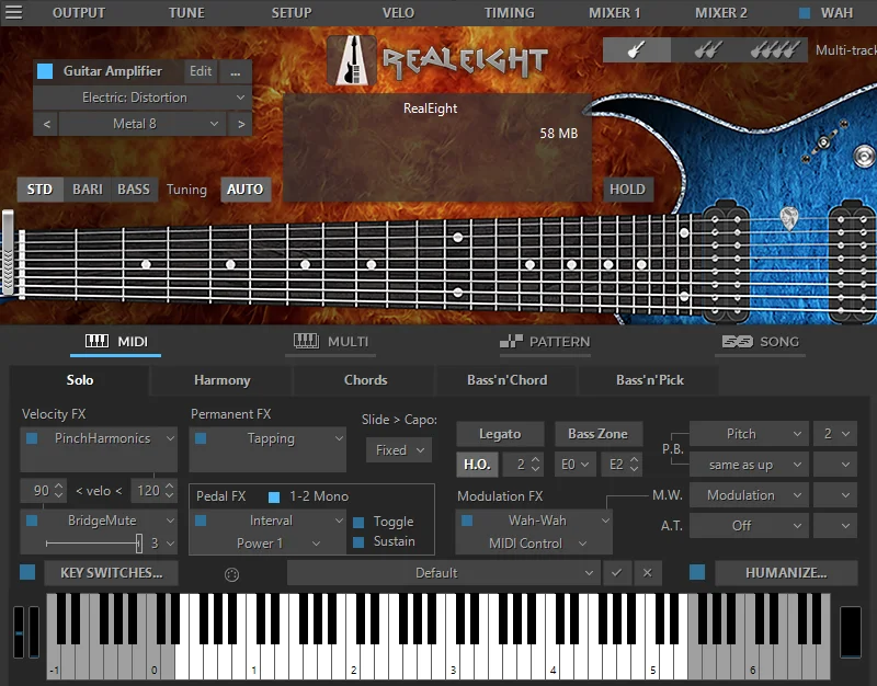 MusicLab RealEight 电吉他软件音源