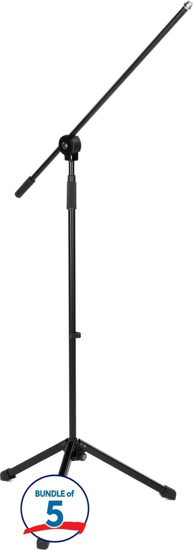 K&M 25400 悬臂麦克风支架 - 不可拆卸（5件装）
