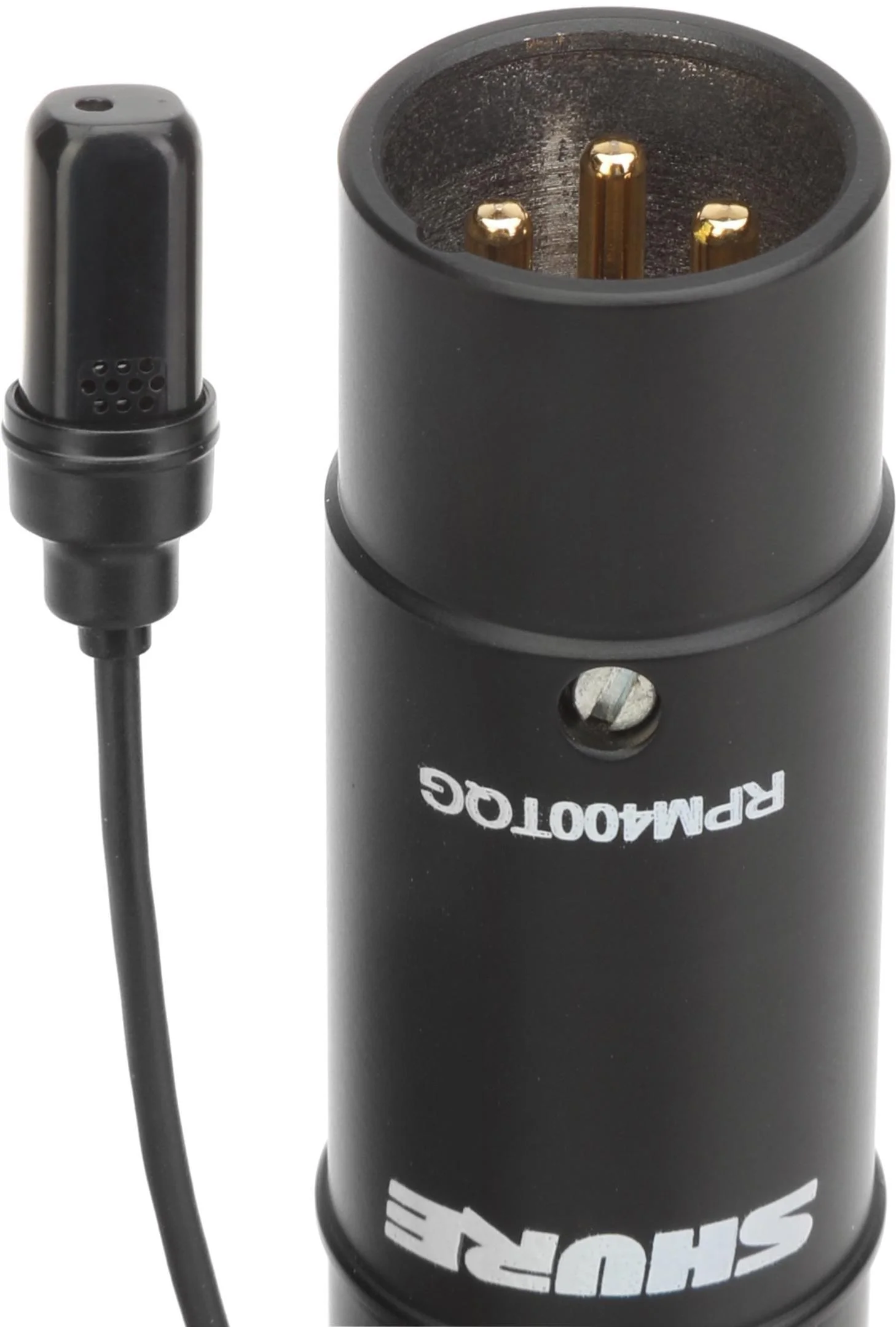 Shure UniPlex UL4 专业领夹麦克风 - XLR接口，黑色