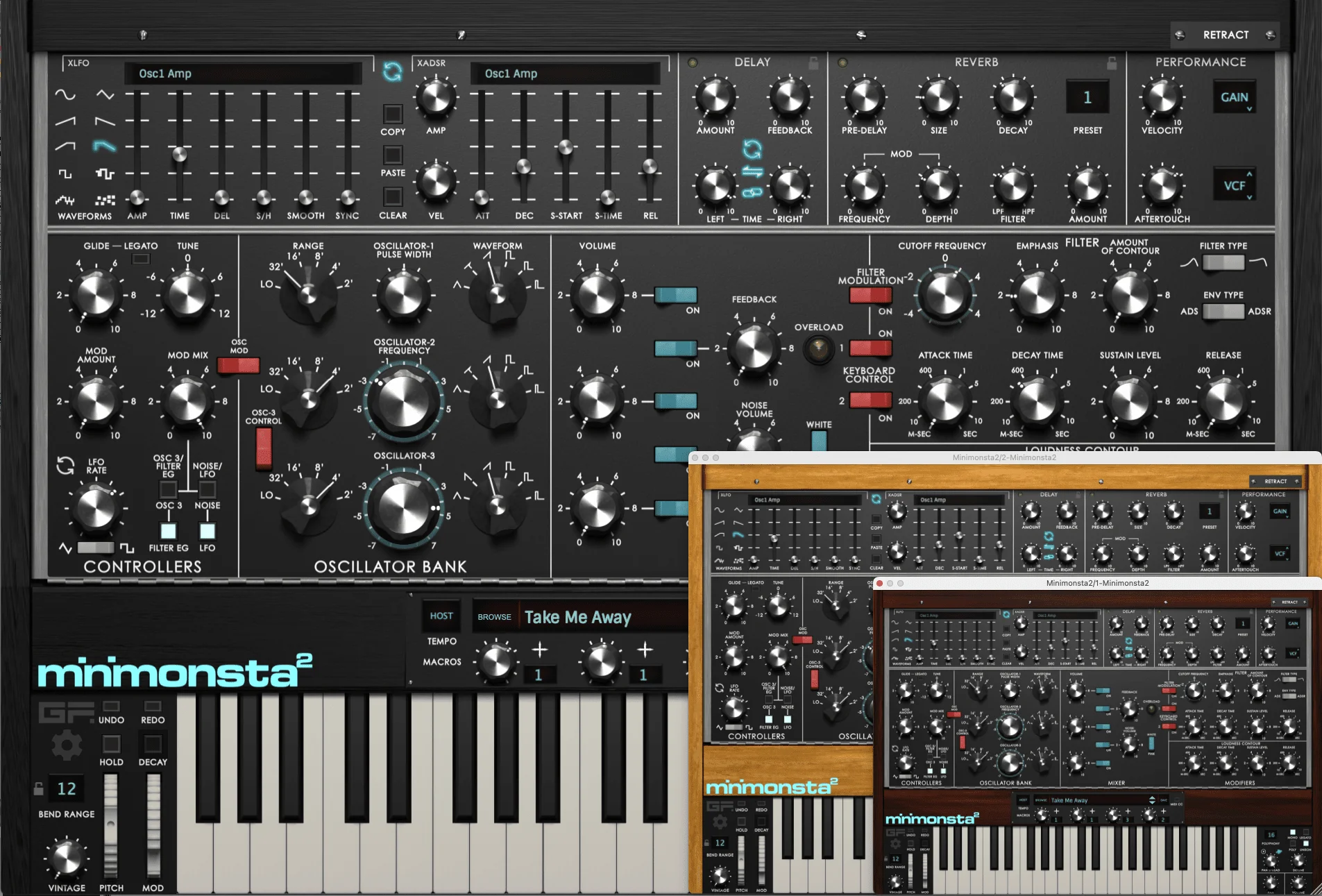 GForce Minimonsta 2 虚拟模拟合成器软件