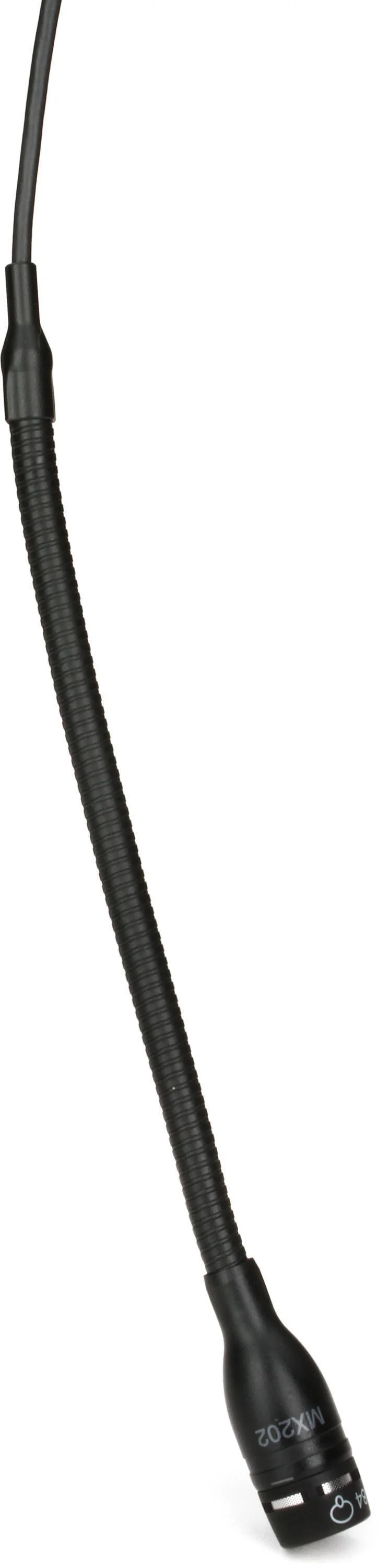 Shure MX202BP/S Microflex 吊装超心形麦克风 - 黑色