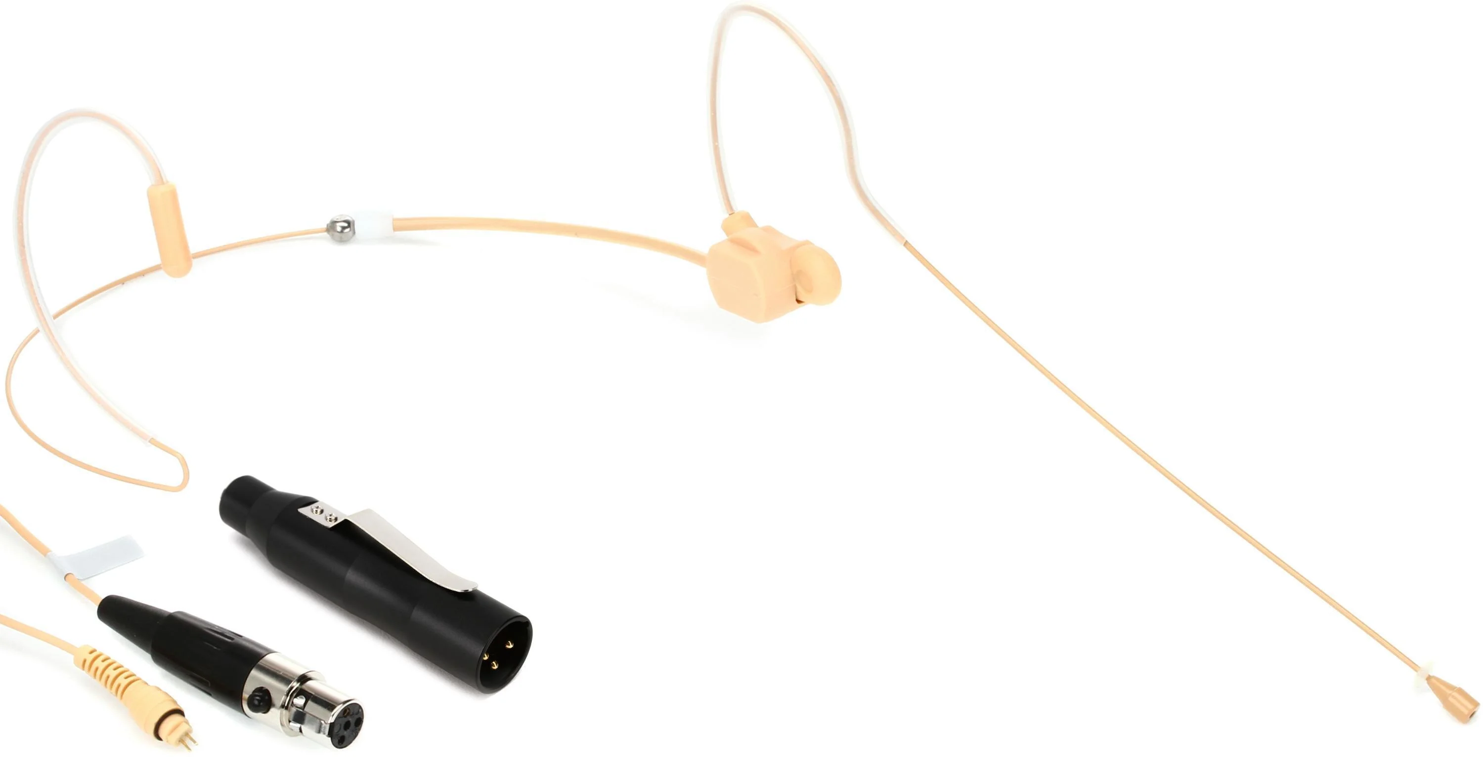 Acacia Audio LIZ Roadster 铂金版头戴式麦克风，带有线 XLR 公头适配器 - 棕褐色