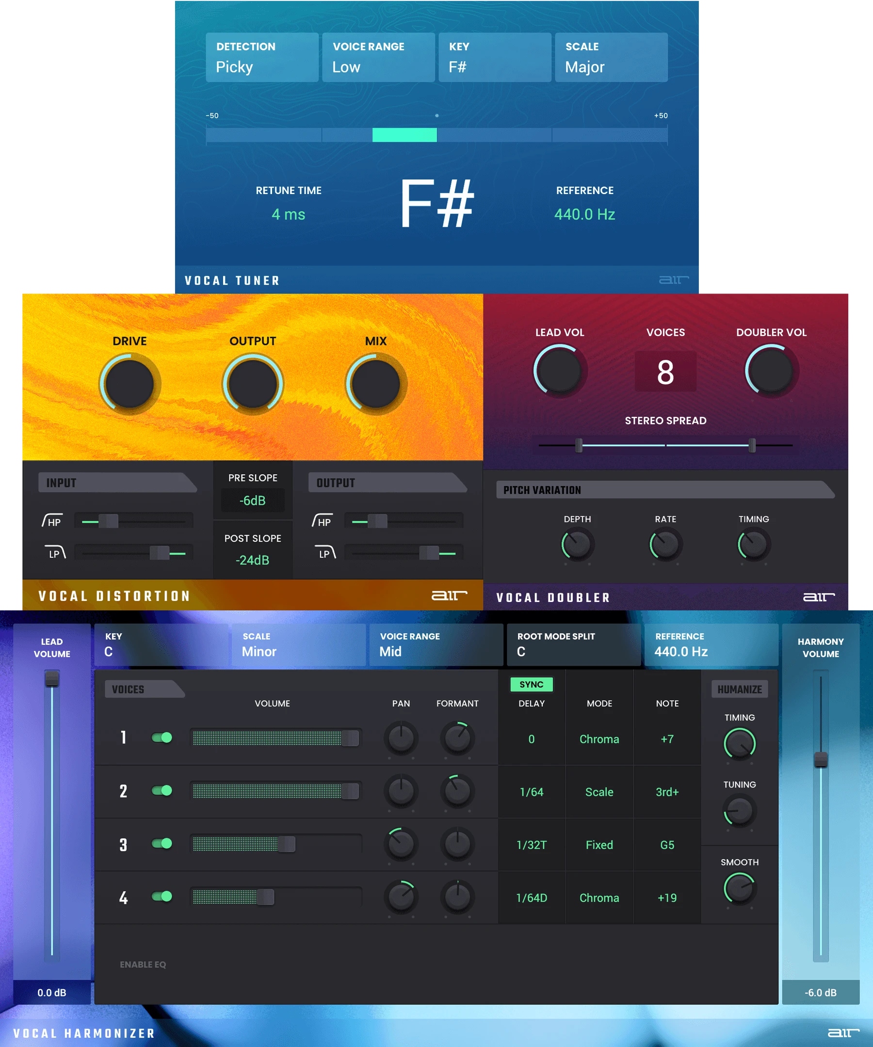 AIR Vocal FX Collection 插件套装