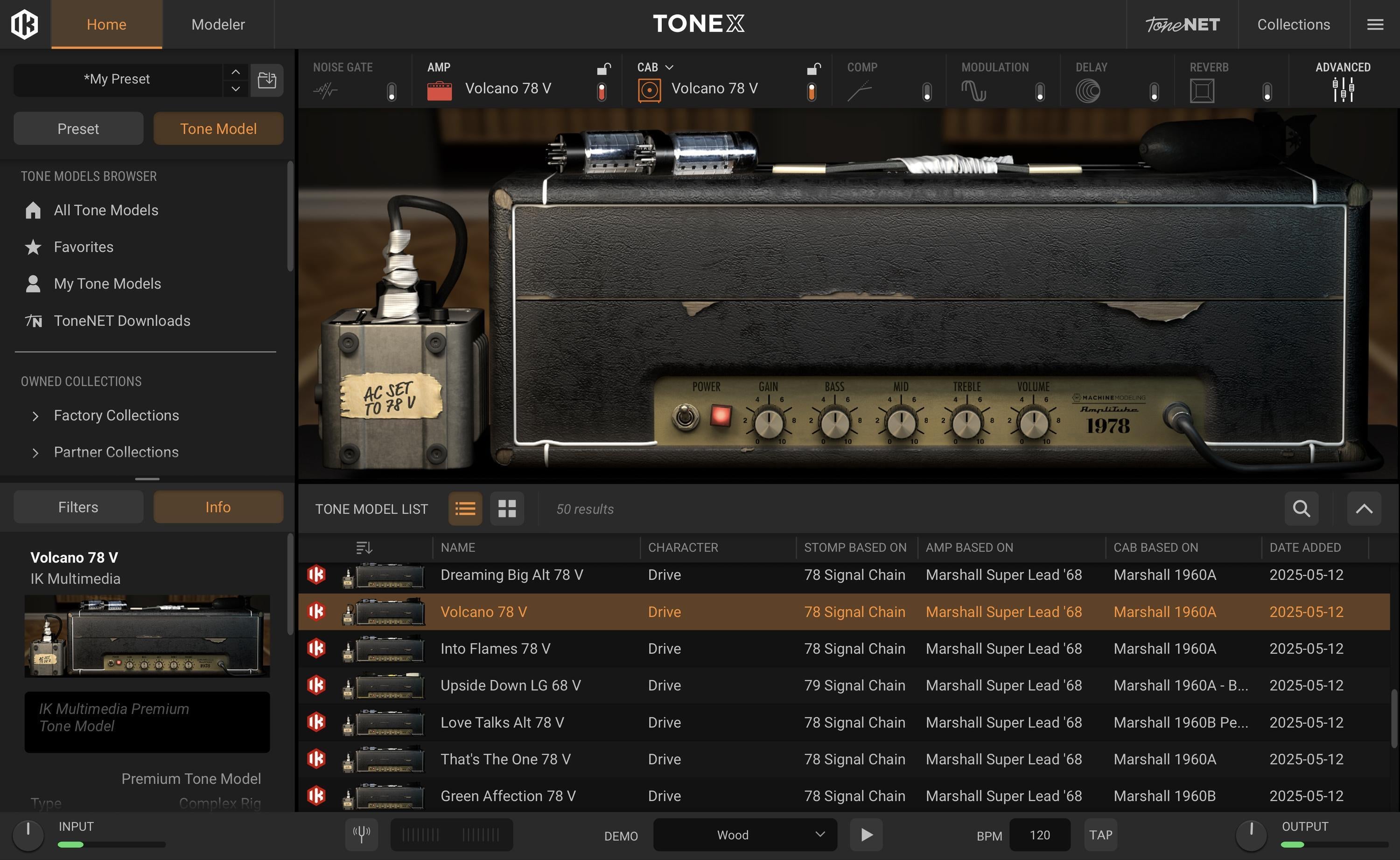 IK Multimedia TONEX Brown Sound 78/79 扩展包