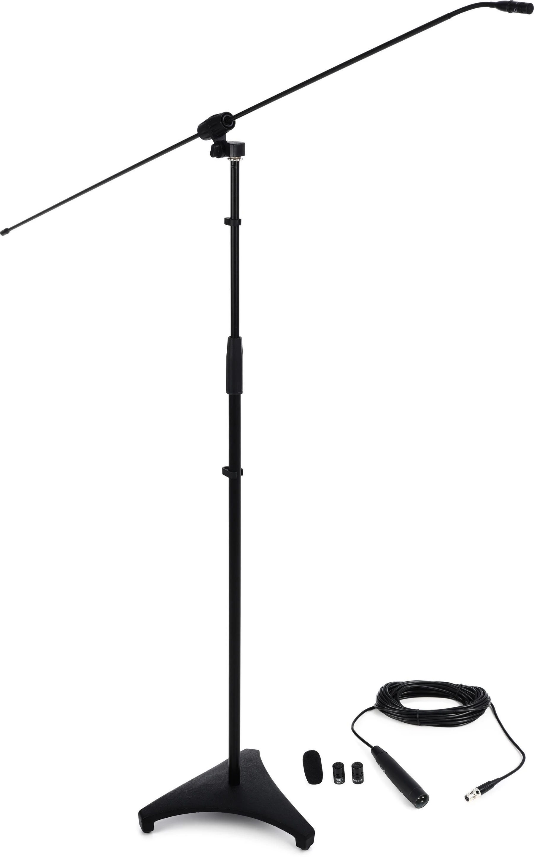 Galaxy Audio CBM-362 碳纤维吊杆 - 57英寸吊杆，62英寸支架