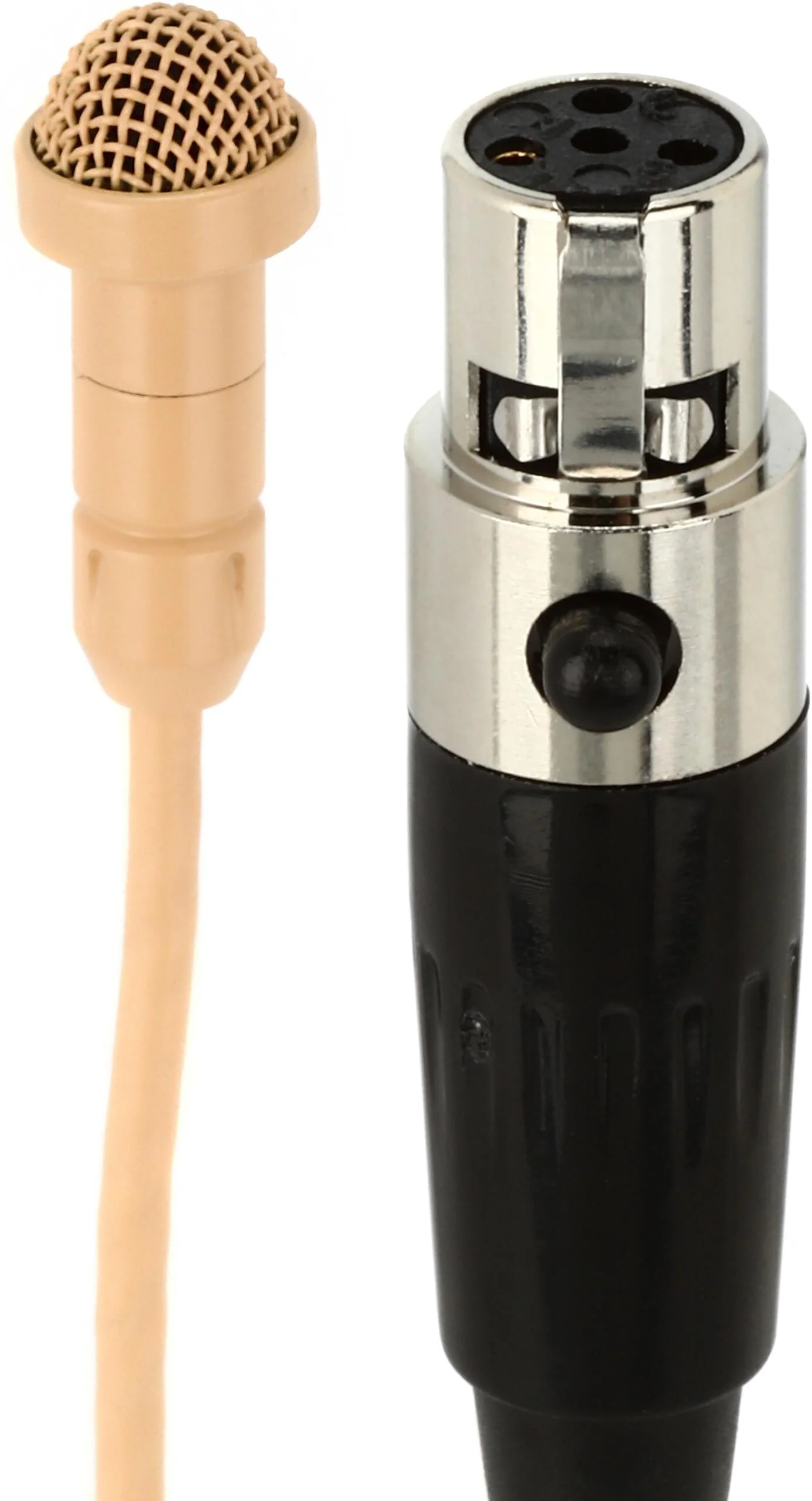 Acacia Audio LIZ 微型领夹麦克风，适用于舒尔无线系统 - 棕褐色