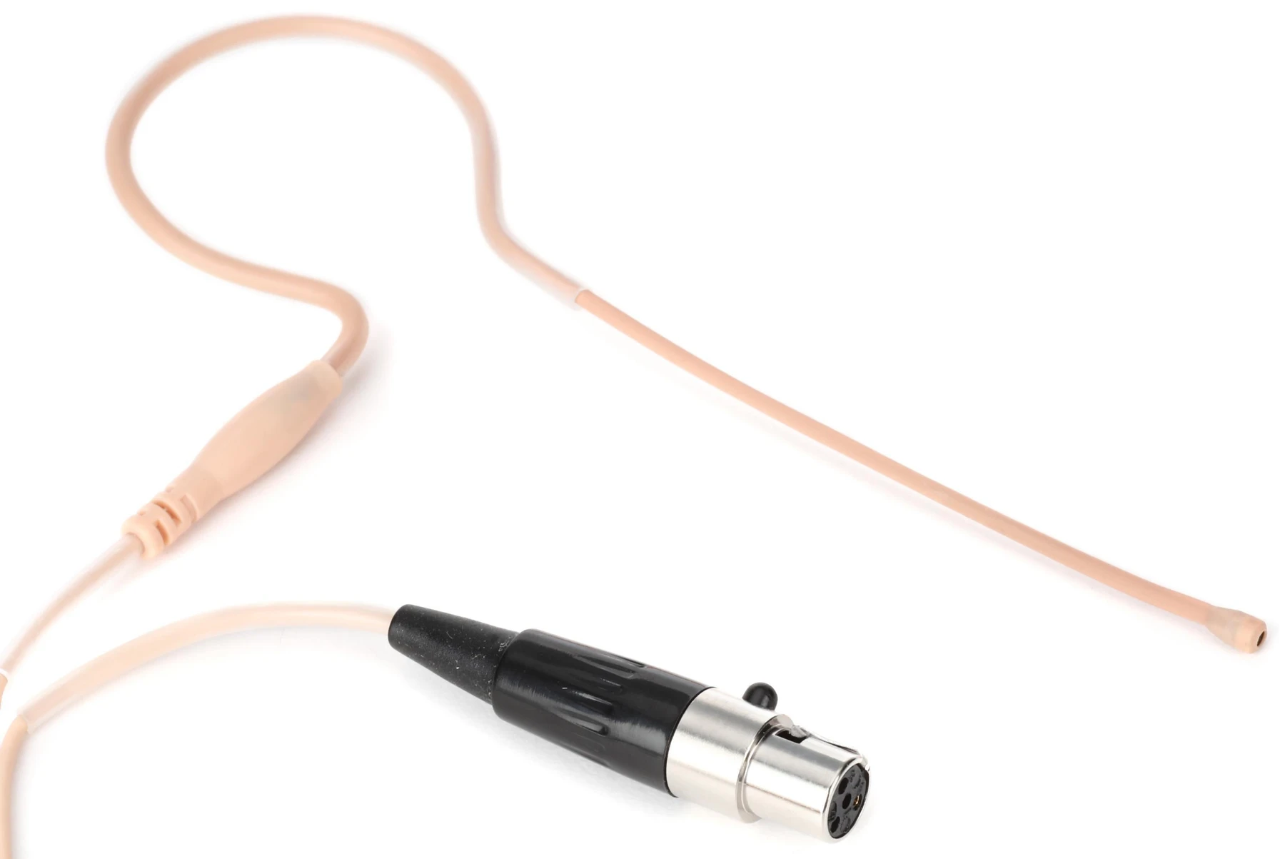 Point Source Audio CO-6 全指向耳挂式麦克风，带 TA4F 接头，适用于 Shure 无线系统 - 米色