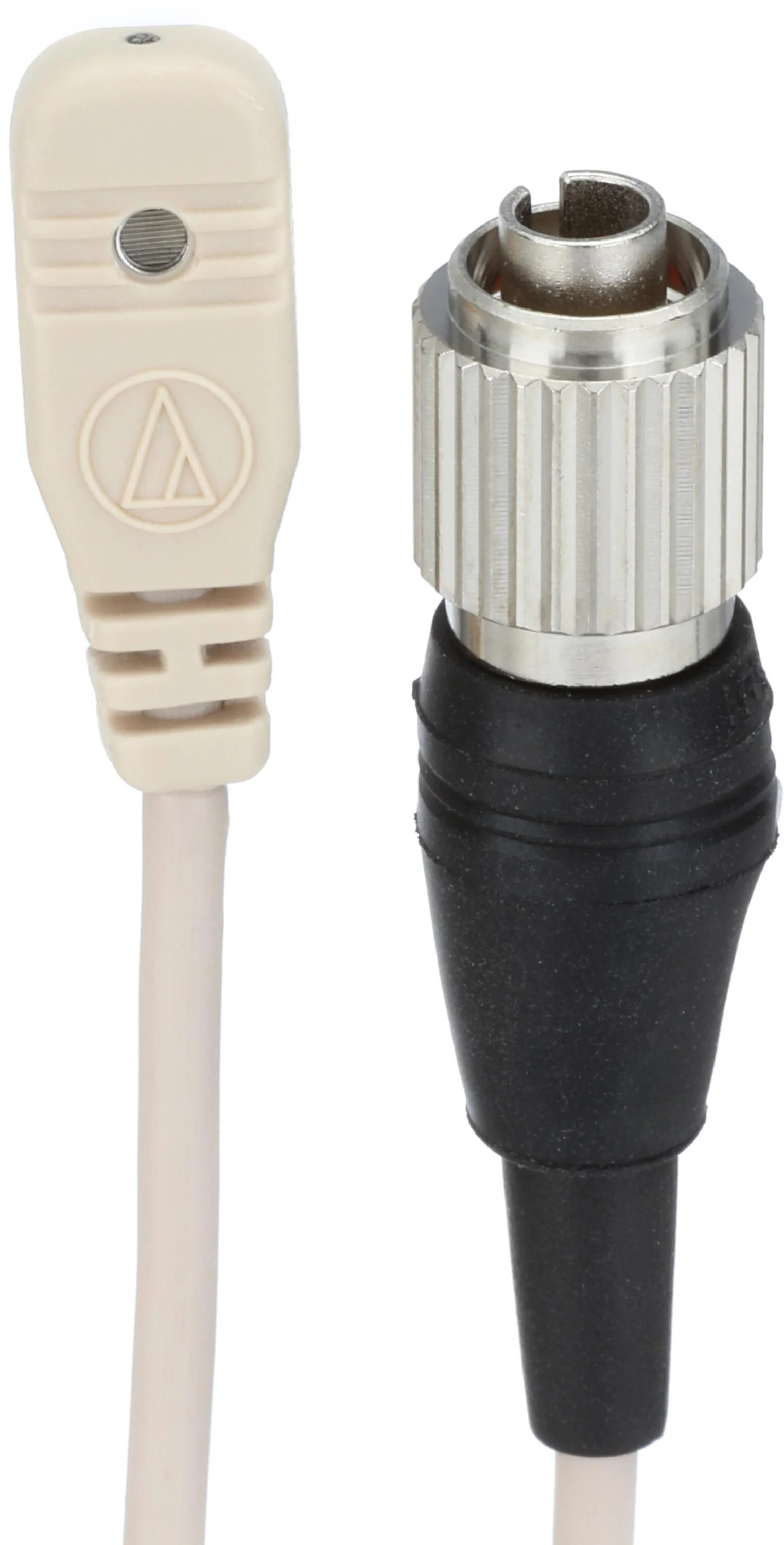 Audio-Technica MT830cH-TH 领夹式麦克风，适用于 Audio-Technica 无线系统 - 米色