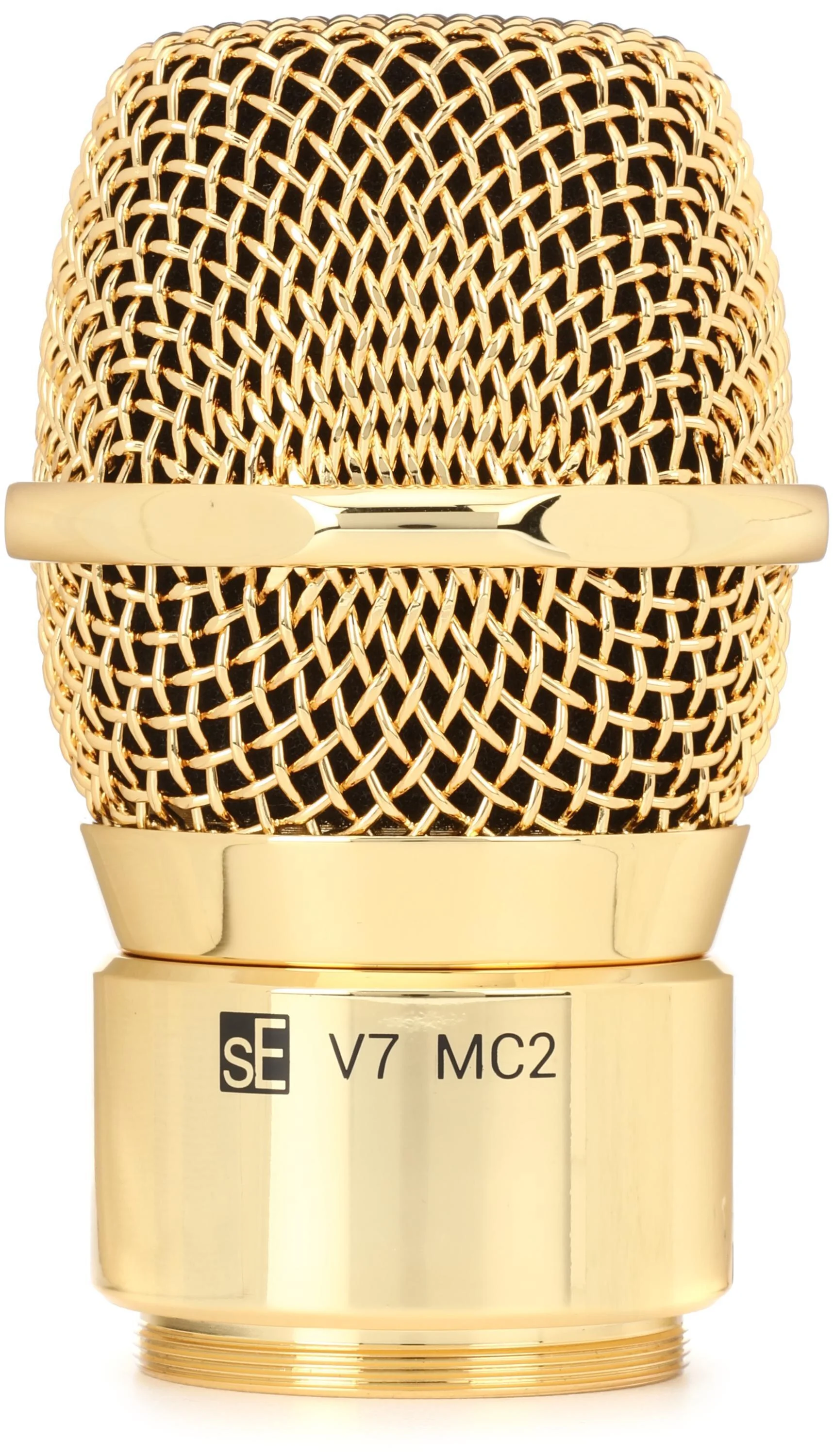 sE Electronics V7 MC2 胶囊，适用于 Sennheiser 无线系统 - 金色