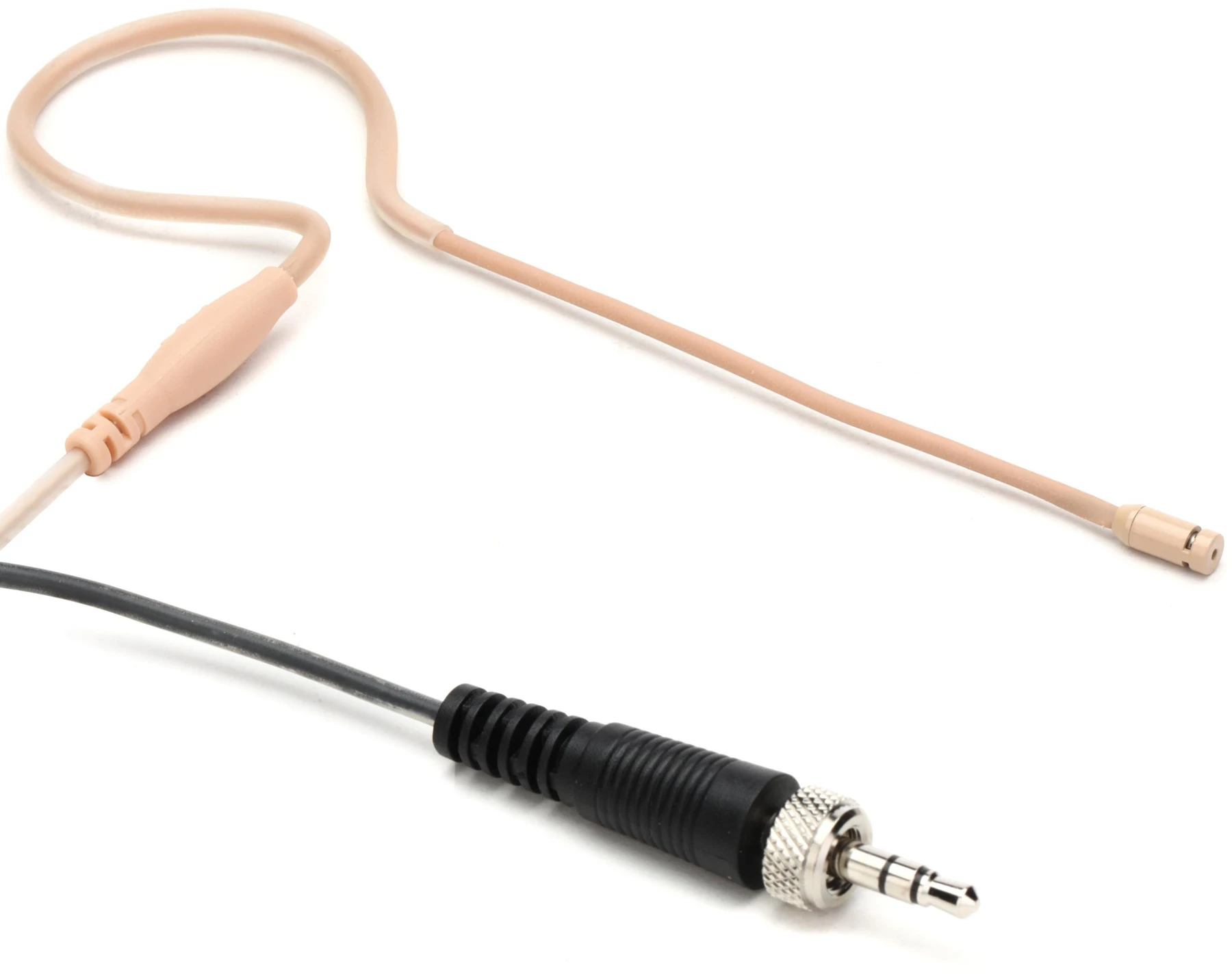 Point Source Audio Series8 CR-8S 定向耳挂式麦克风，带 3.5mm 接头，适用于 Sennheiser 无线系统 - 米色