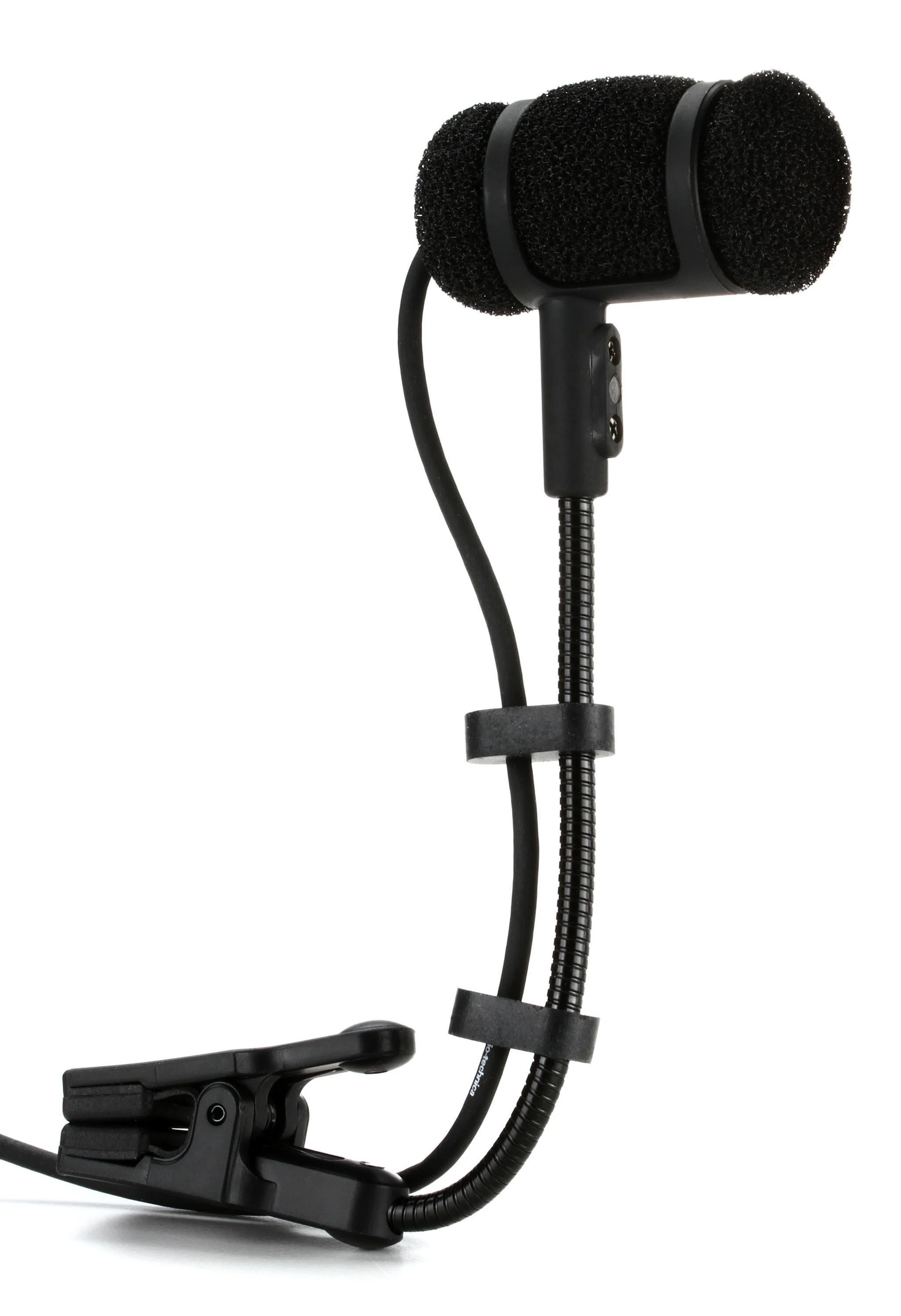 Audio-Technica PRO 35cW 心形电容夹式乐器麦克风，适用于 Audio-Technica 无线系统