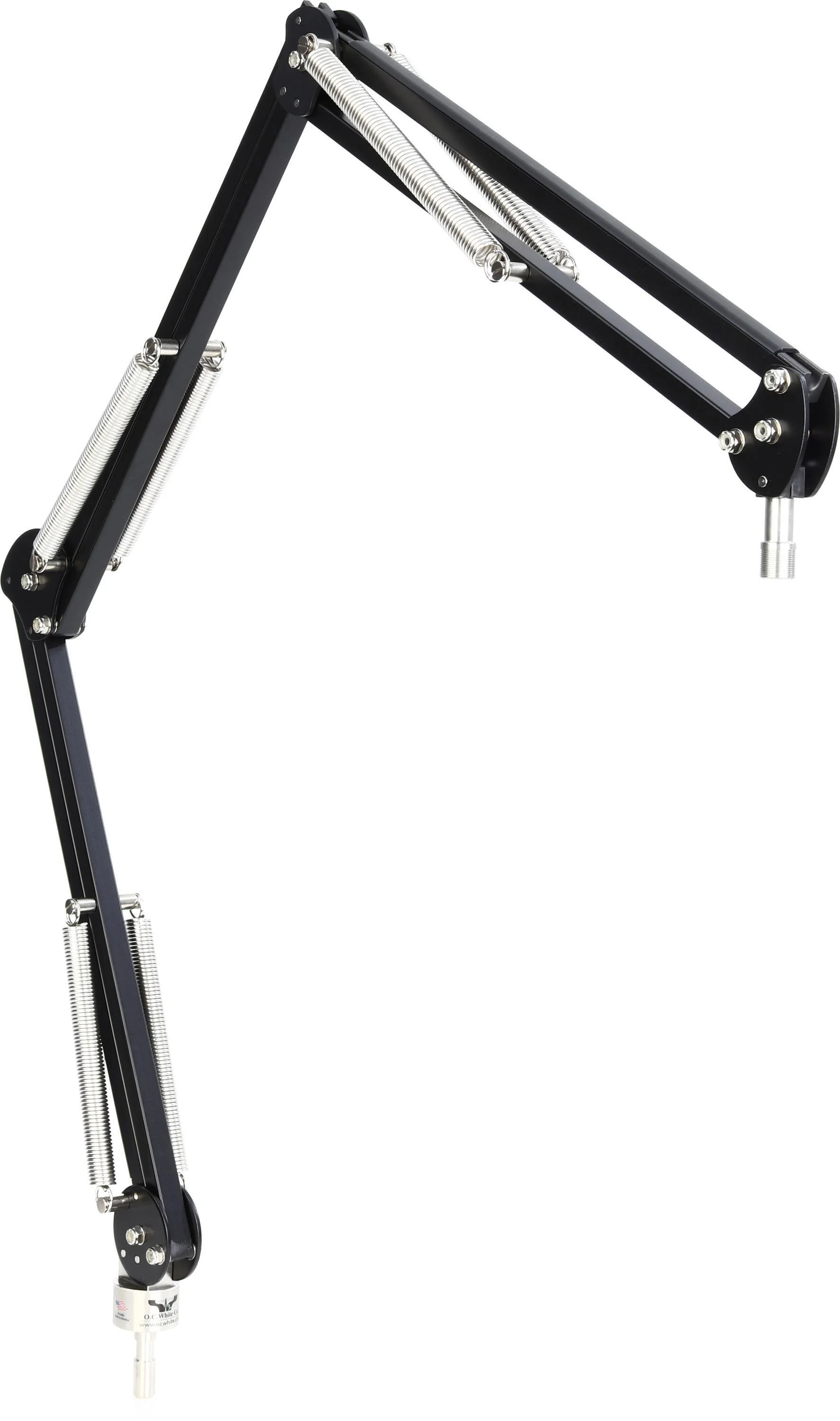 O.C. White Co. 14192-B ProBoom Elite 三臂加长麦克风臂 - 46.5 英寸伸展