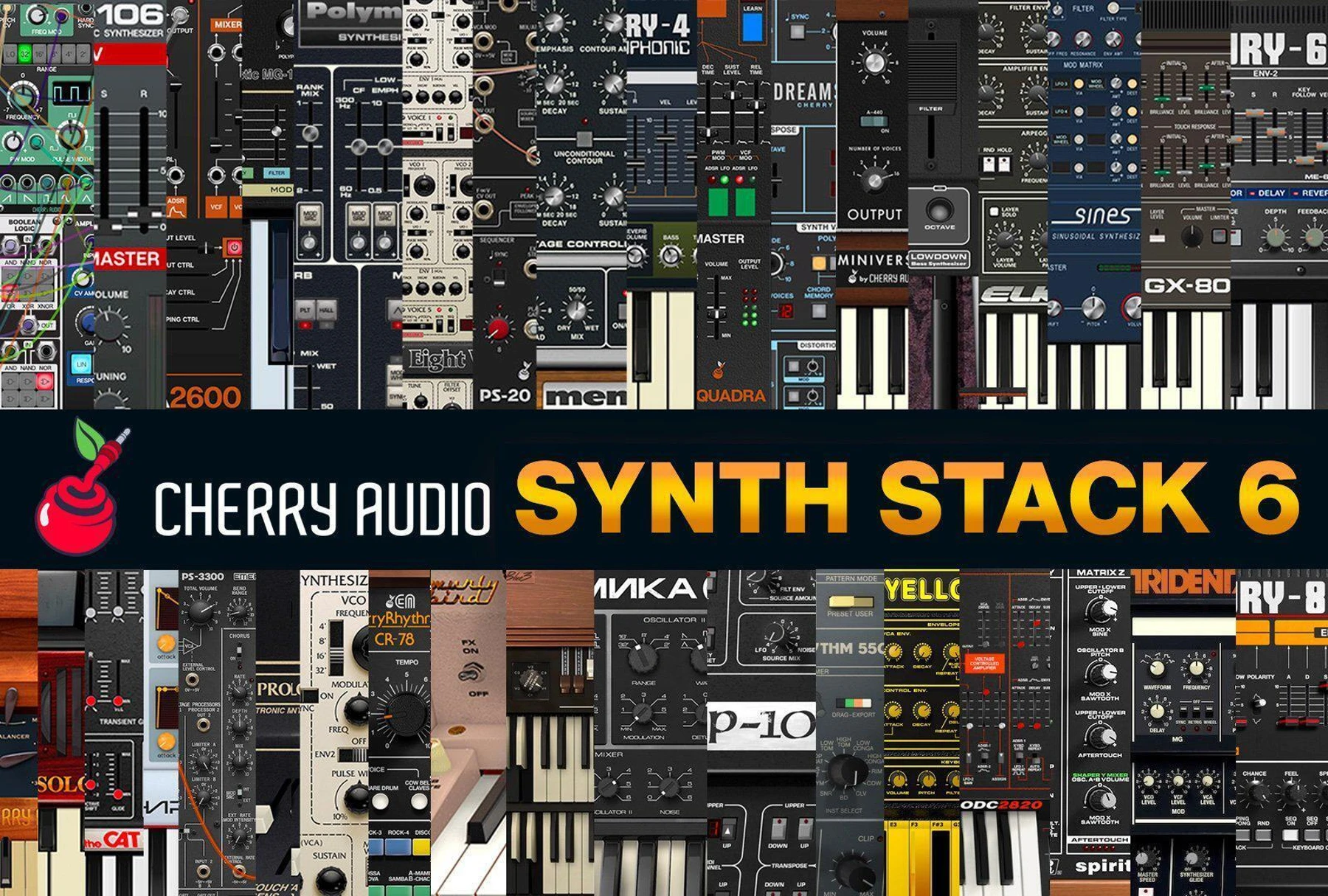 Cherry Audio Synth Stack 6 软件乐器套装