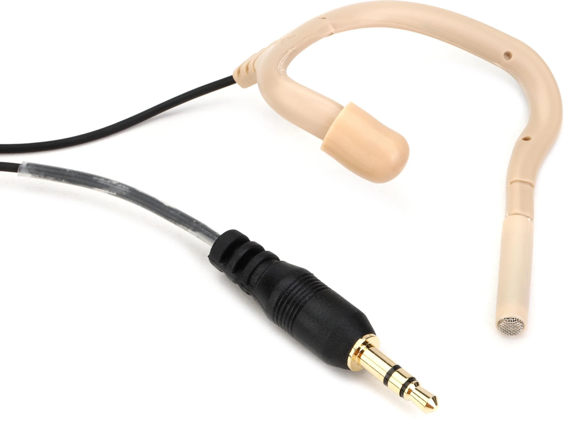 Point Source Audio Embrace EO-7Lh 全指向耳戴式麦克风，带 3.5mm 接头，适用于森海塞尔无线系统 - 米色